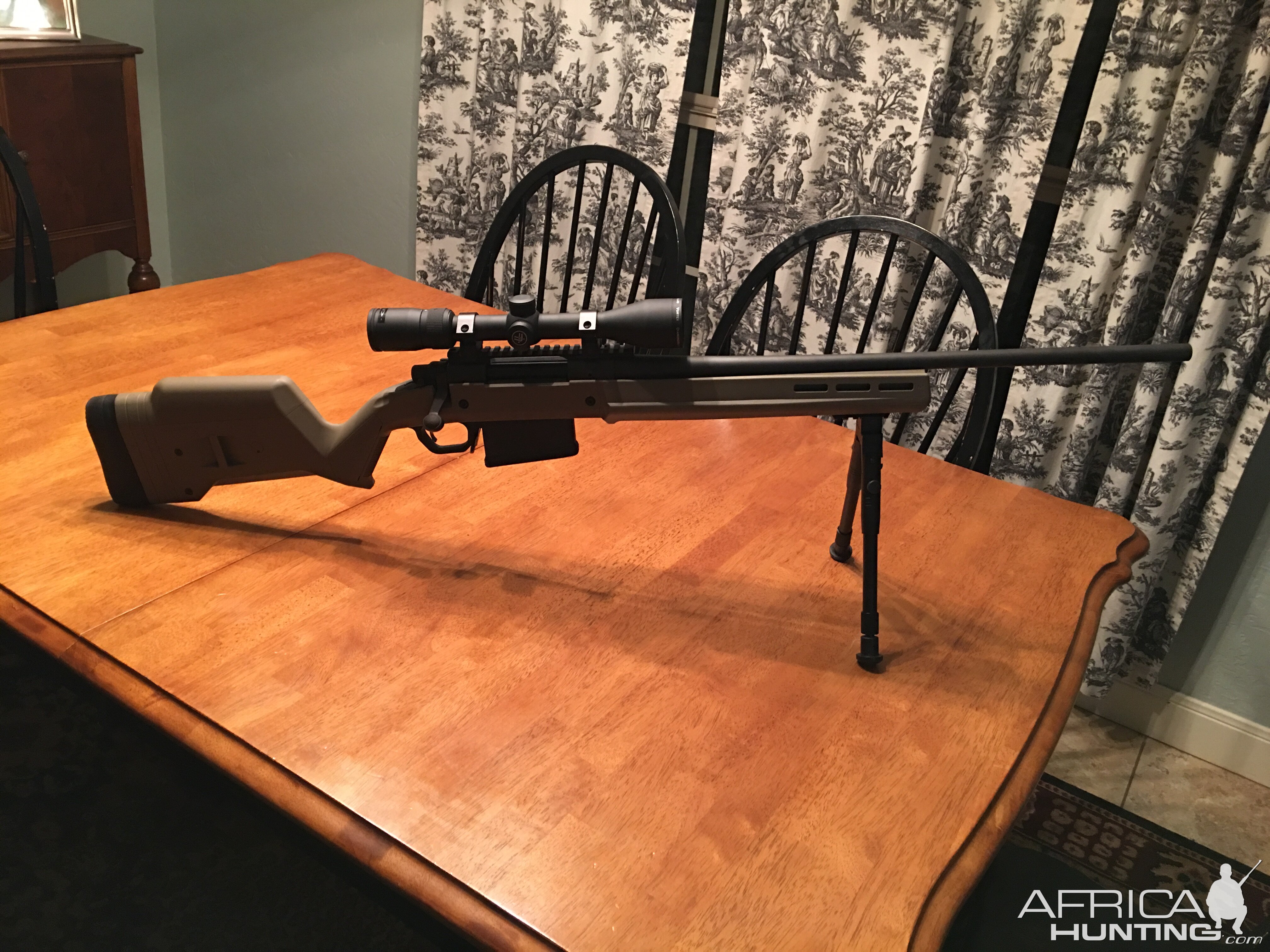 30-06 Rifle with Remington 700 Action and Magpul stock