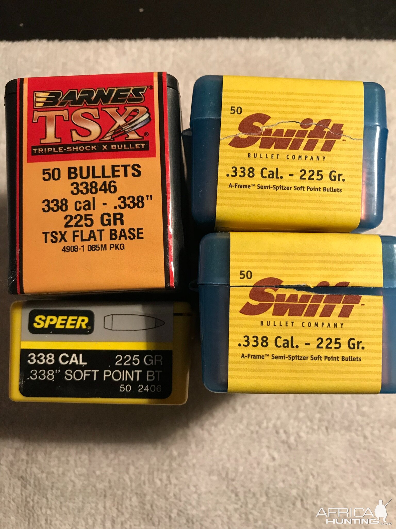 338 Cal Bullets