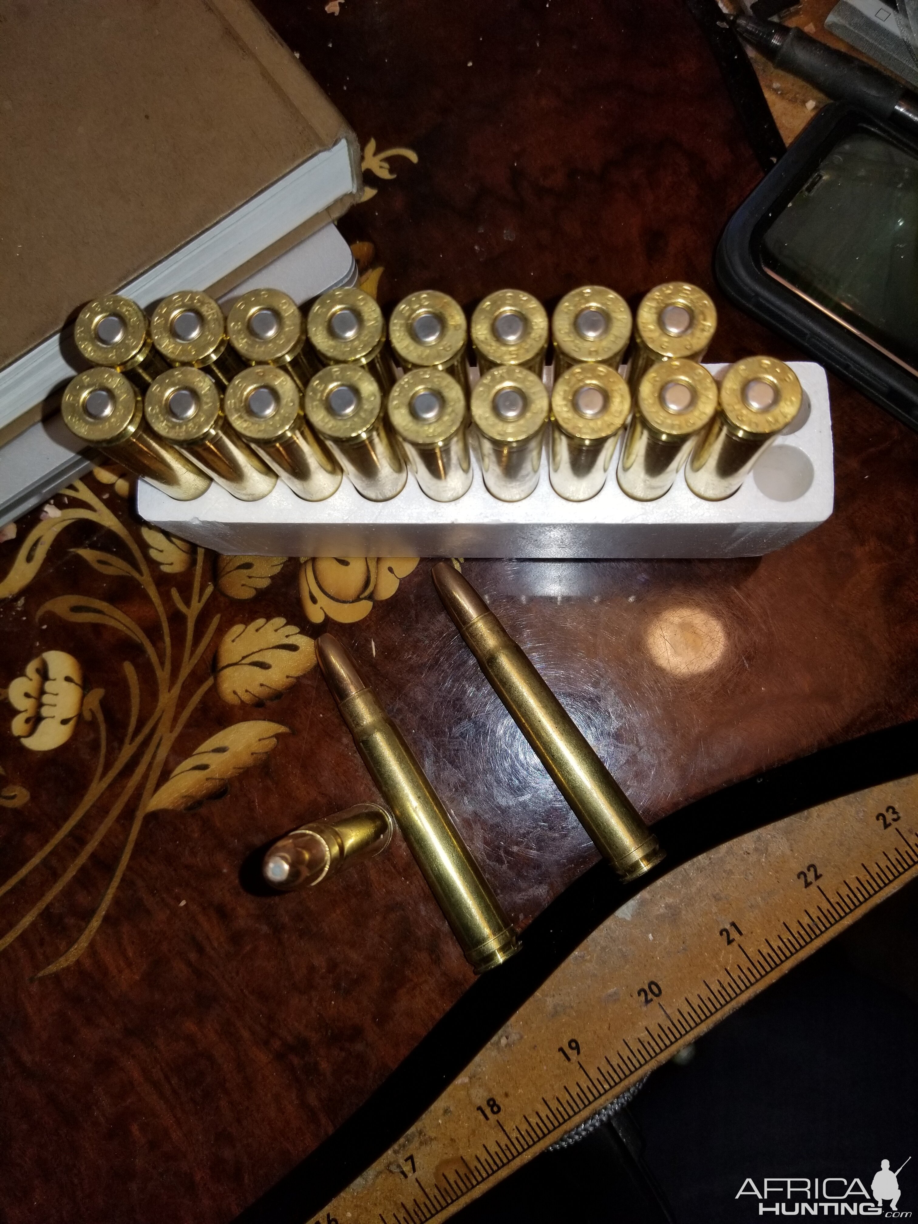 375 H&H 350gr woodleigh protected point bullets