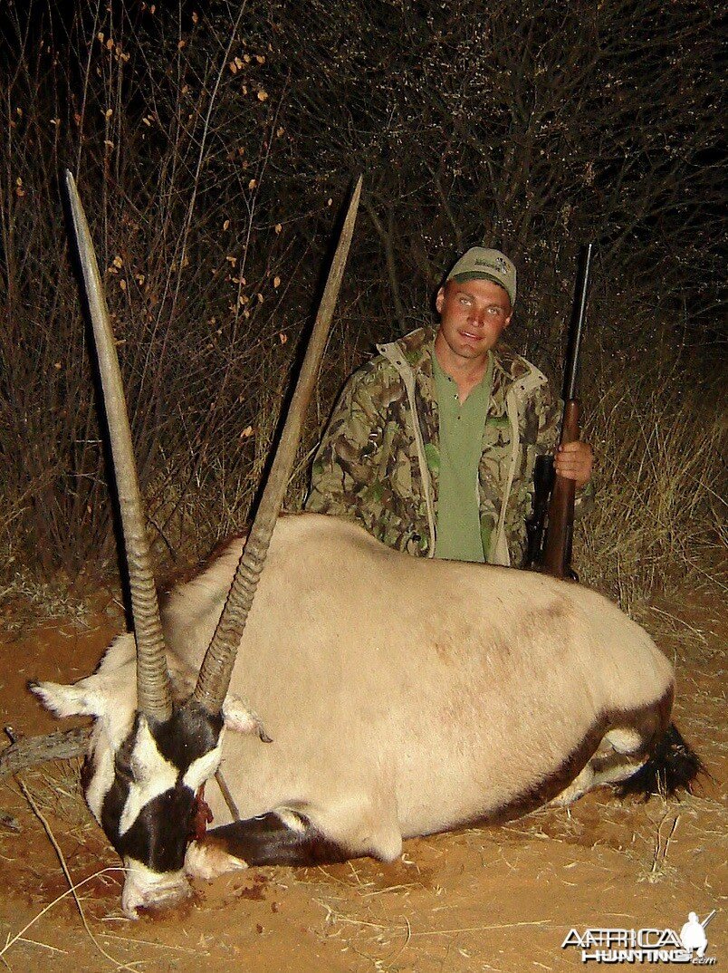 39" Gemsbuck taken in Namibia