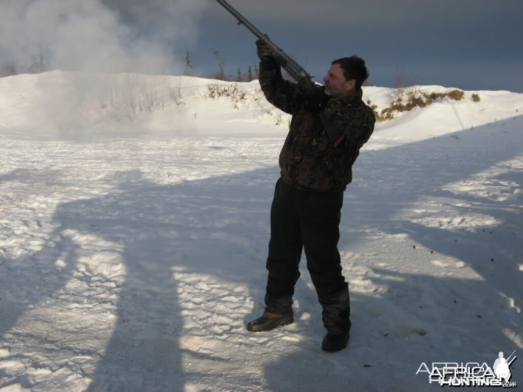 4 Bore Lang at full recoil