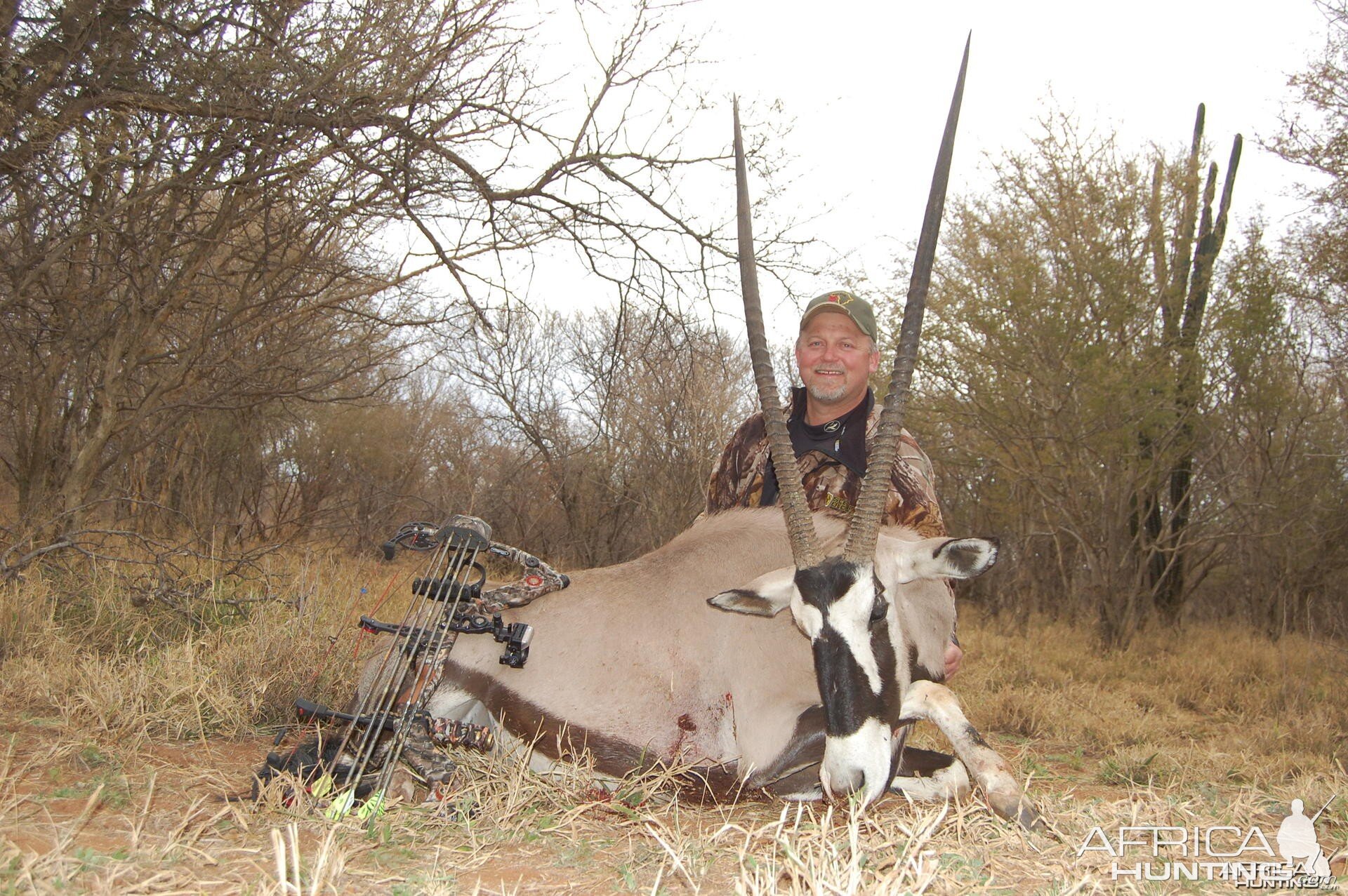 42" female Oryx hunted in South Africa