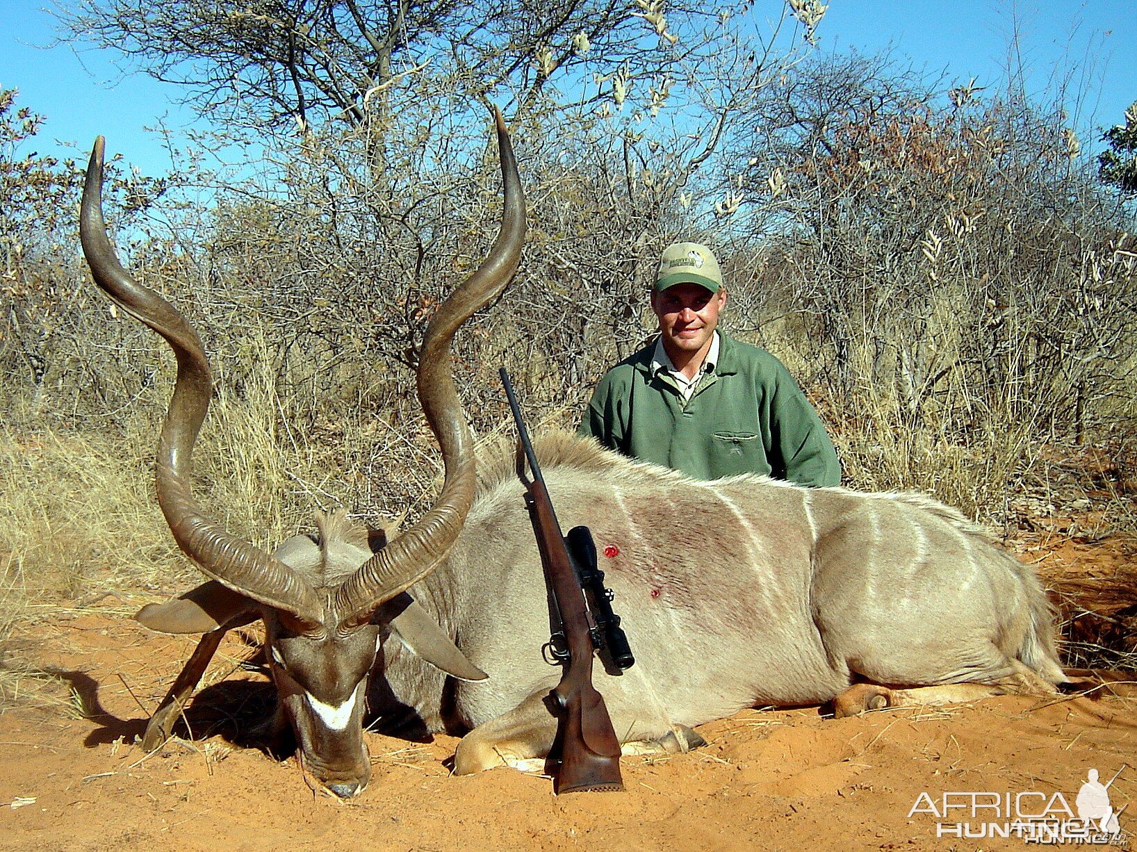 53" Southern Greater Kudu taken near Grootfontein, Namibia