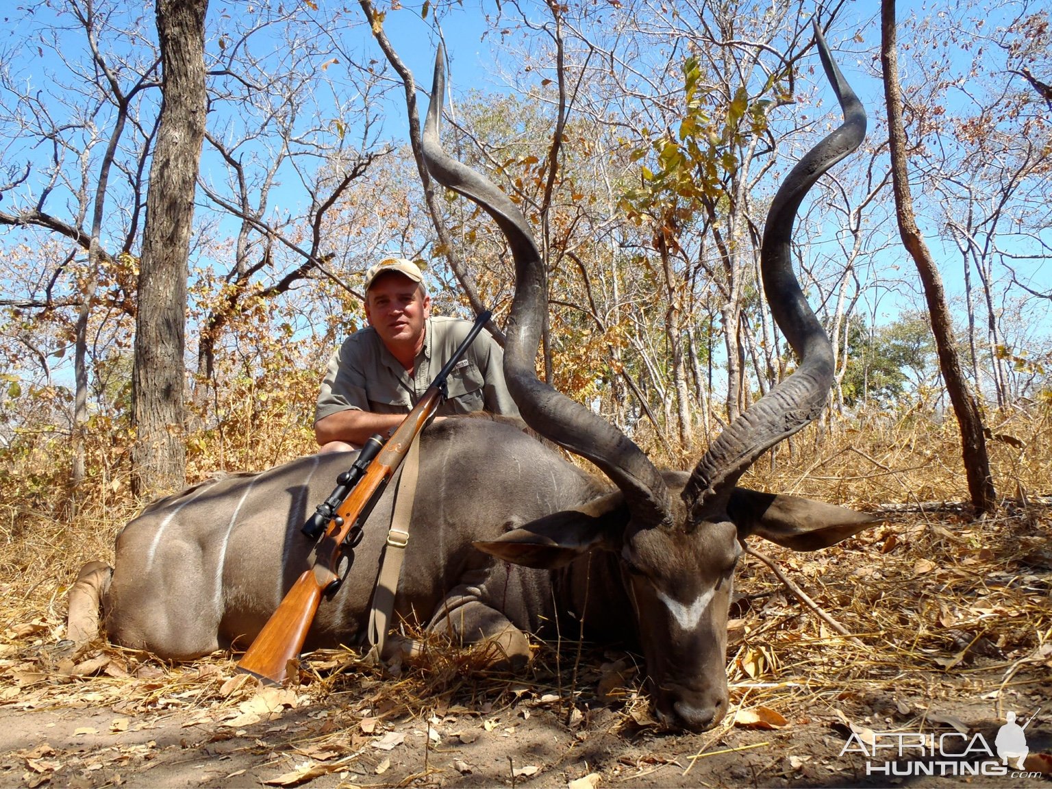 59 Inch Kudu Hunting Zambia