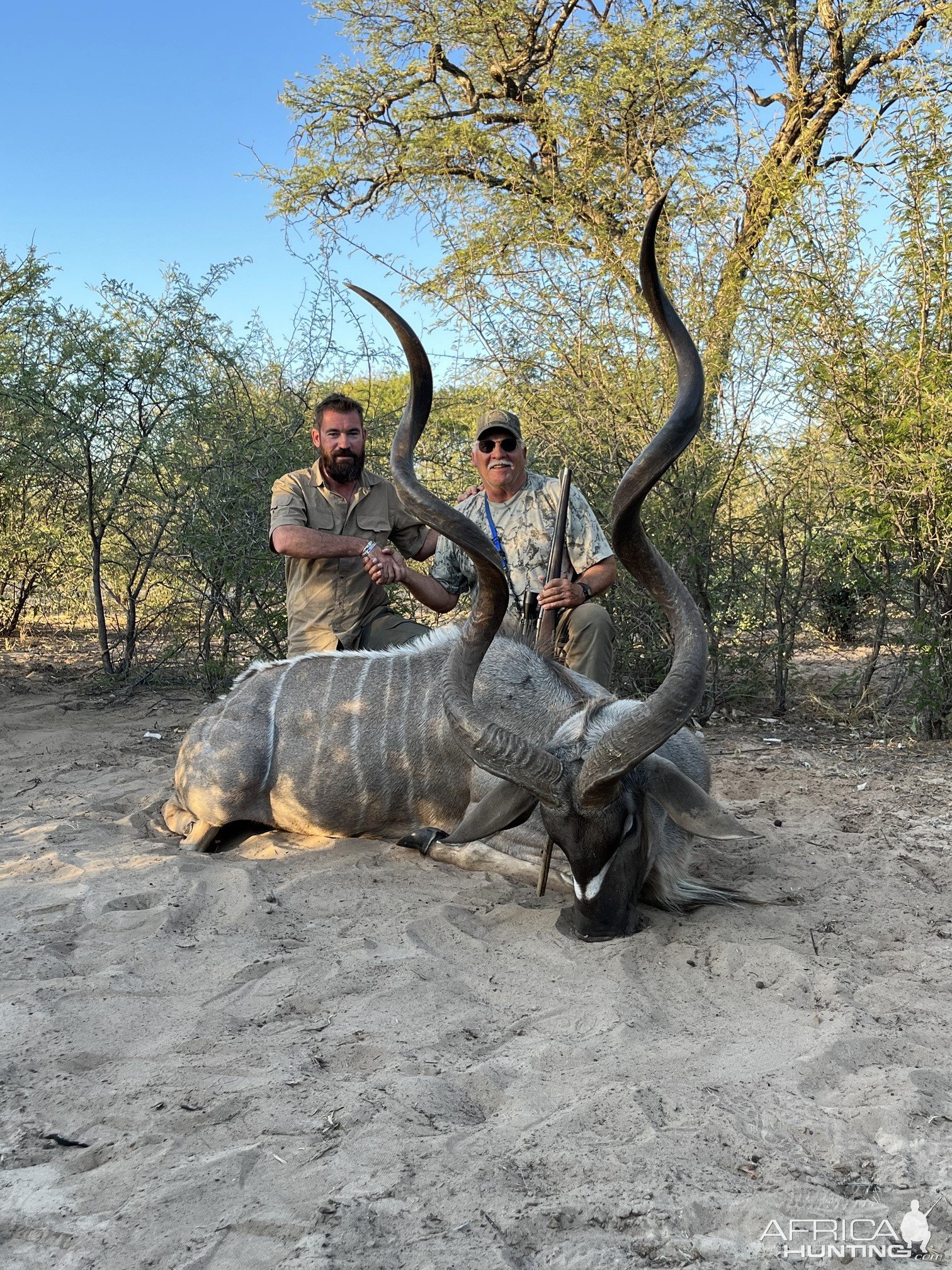 65 Inch Kudu Hunt Botswana