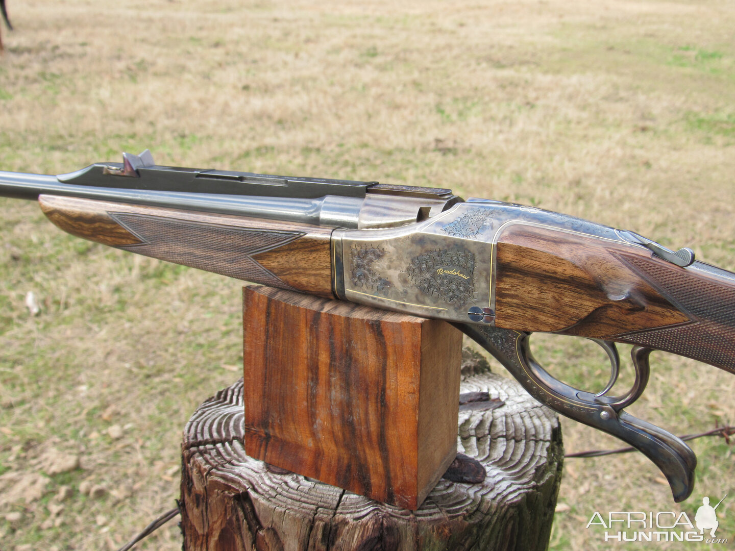 7X65R Rising Block Single Shot rifle