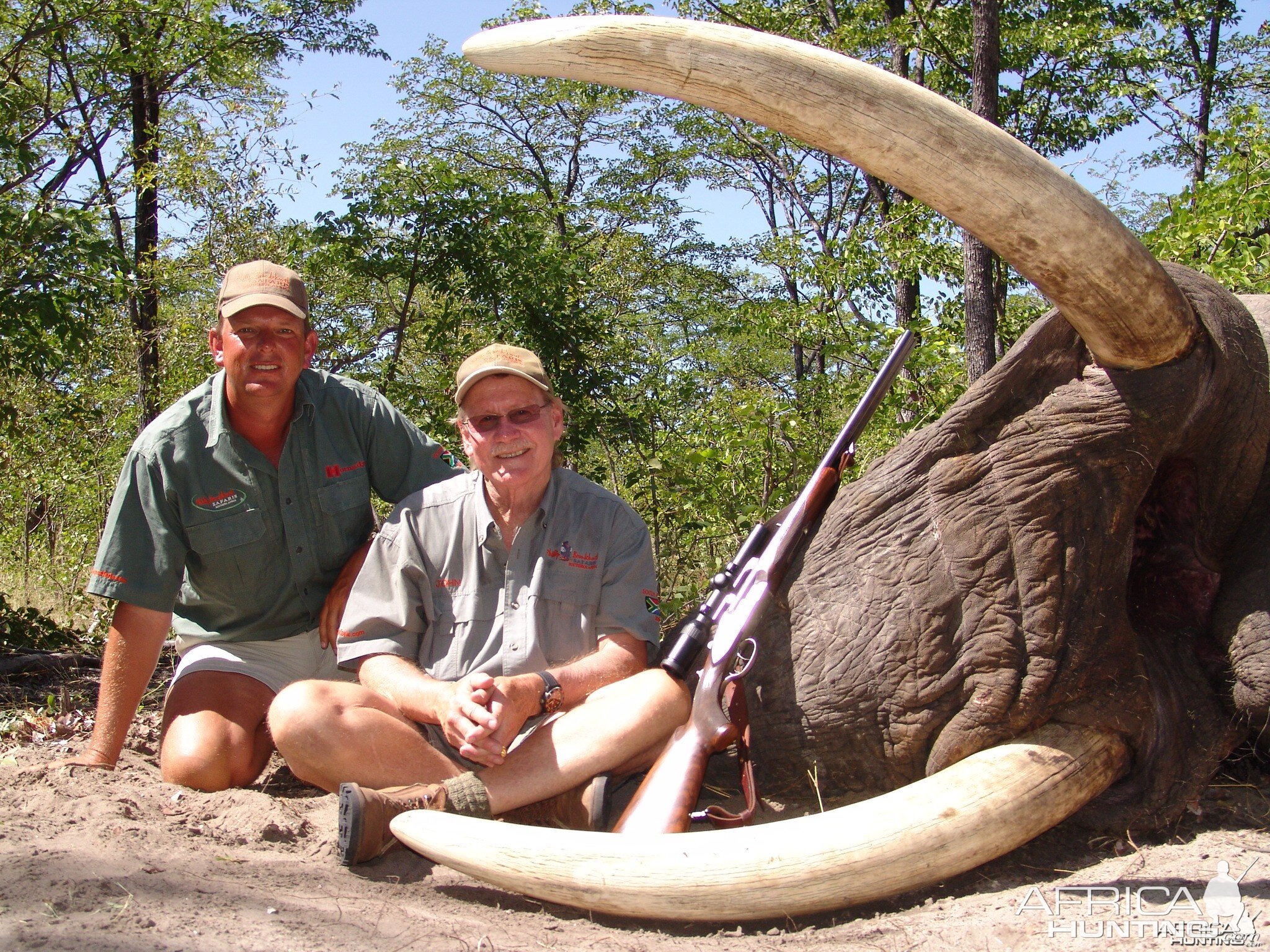 84 Pound Elephant Taken in Botswana