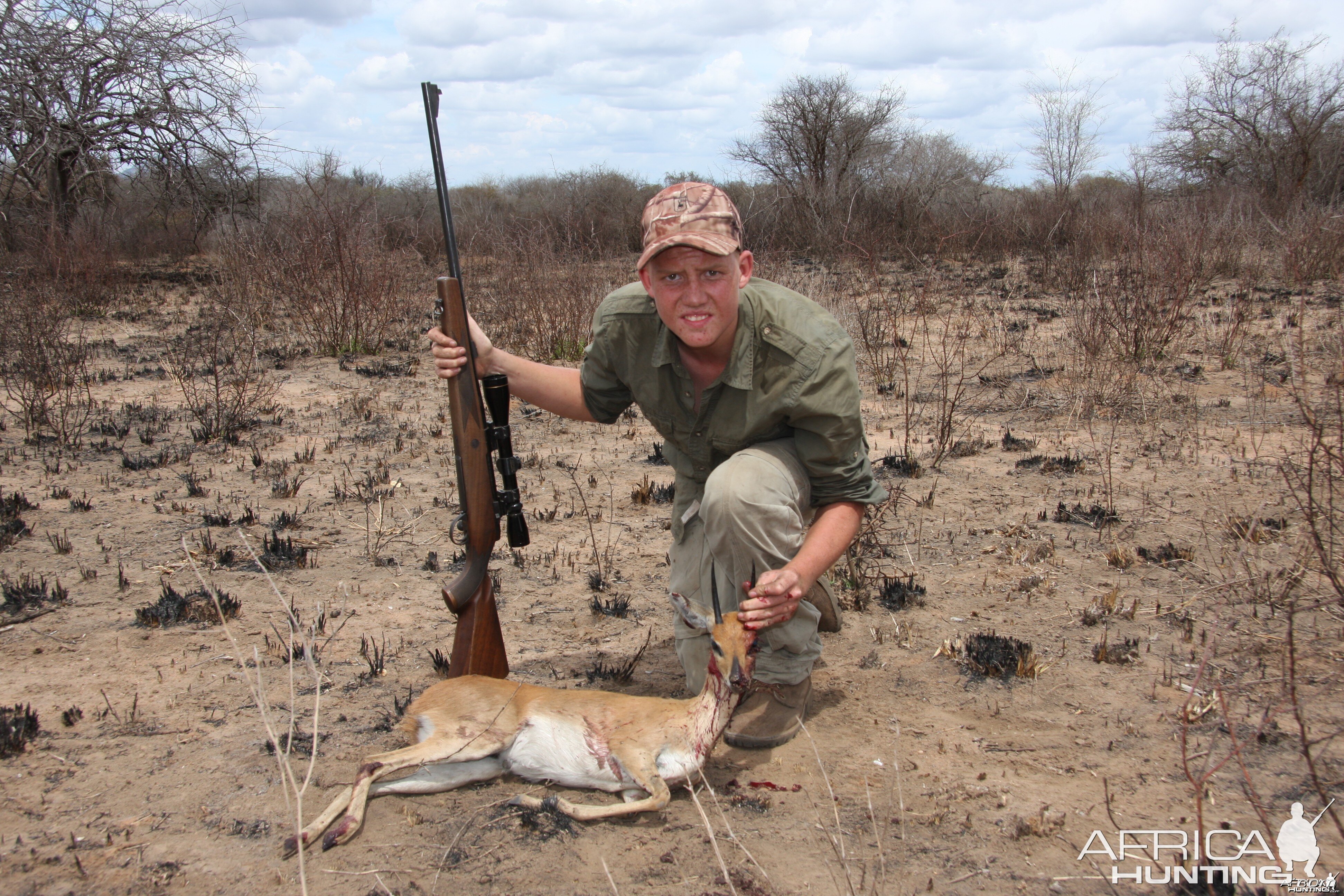 a fine steenbok