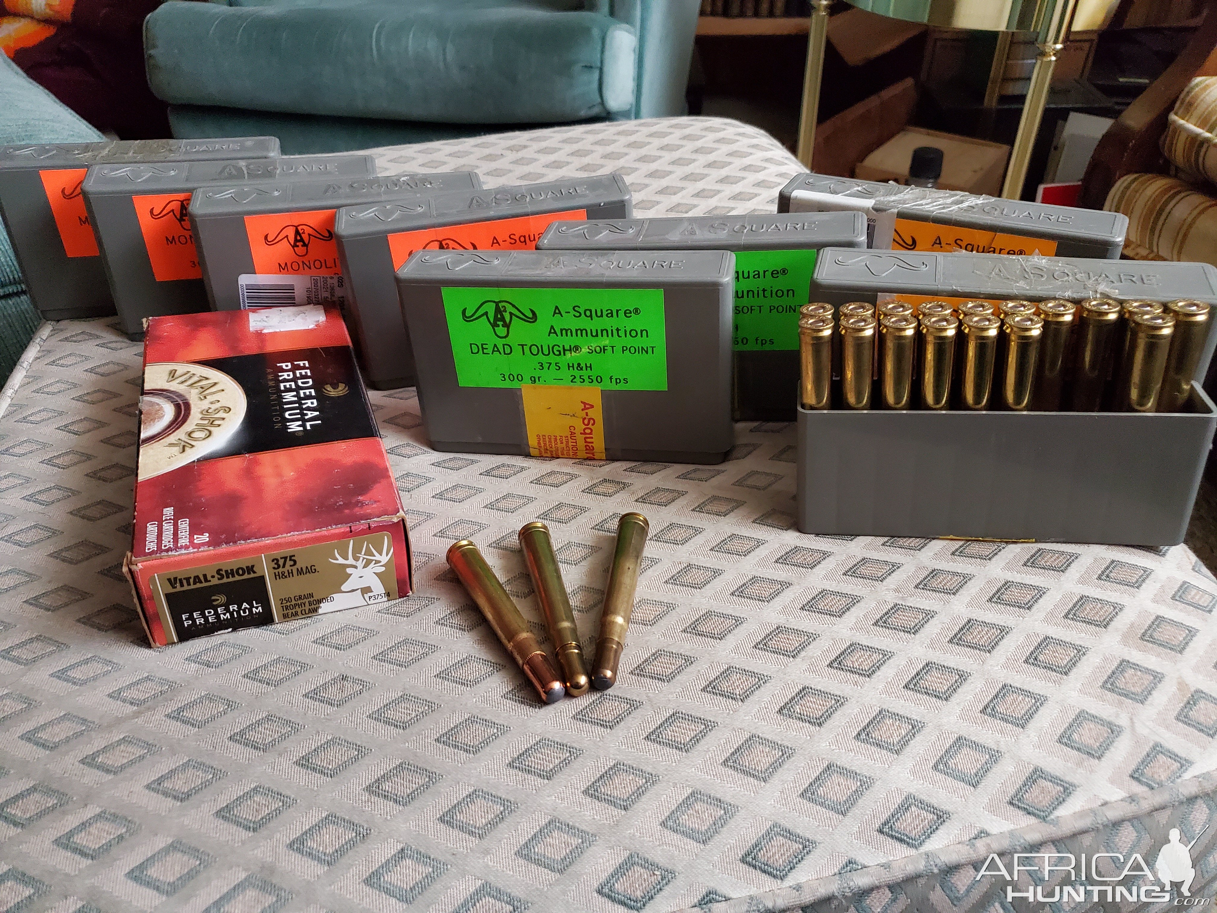 A-Square & Federal .375 H&H Ammunition