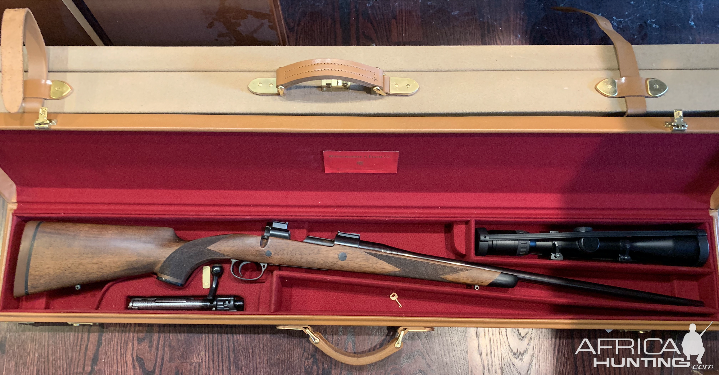 Abercrombie & Fitch Mauser action rifle in .270 Winchester