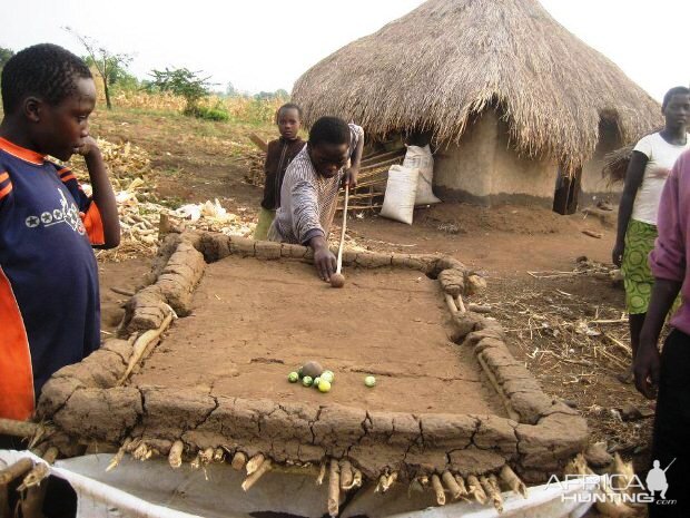 African Pool Table