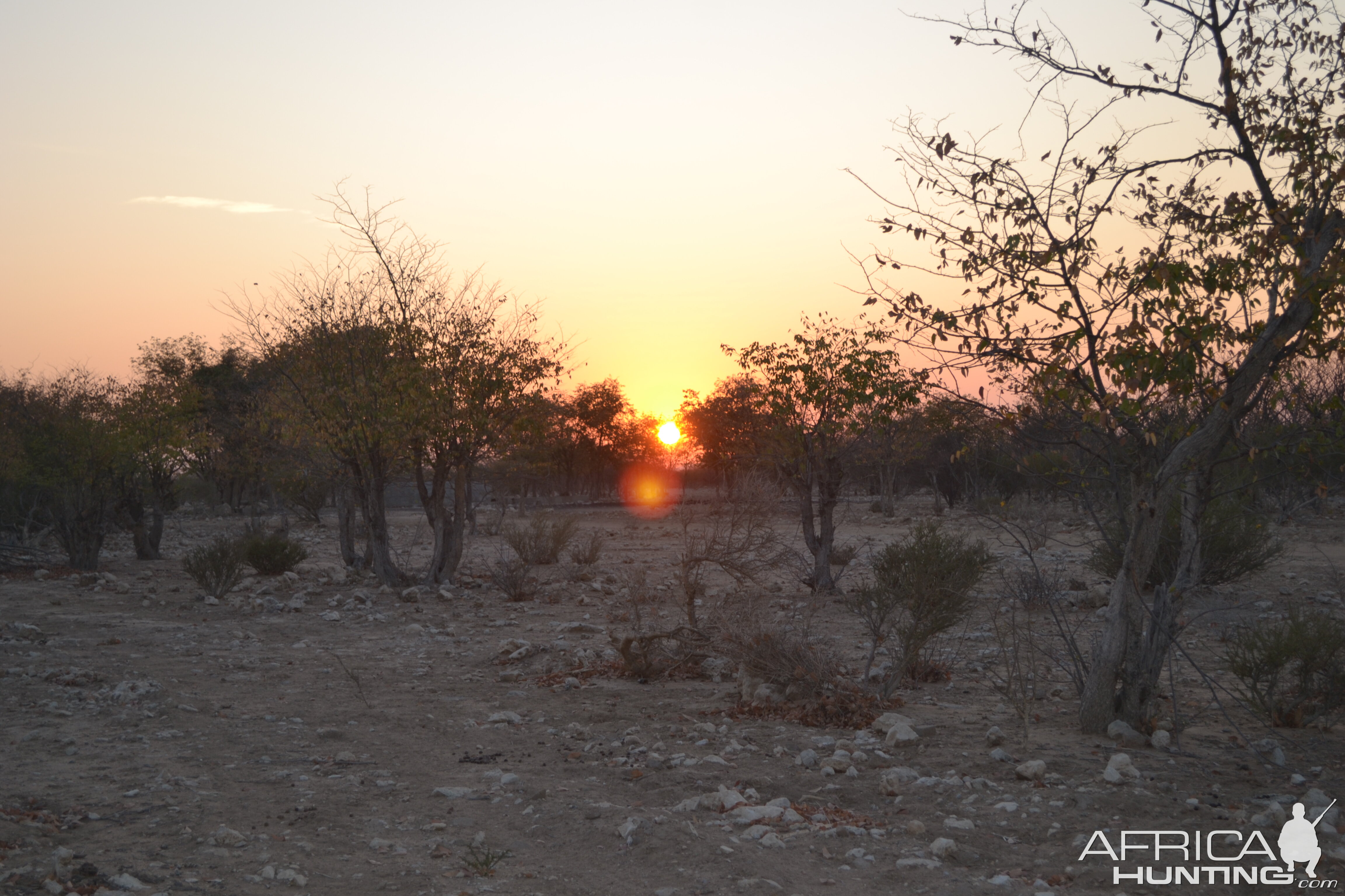 African sunrise Namibia