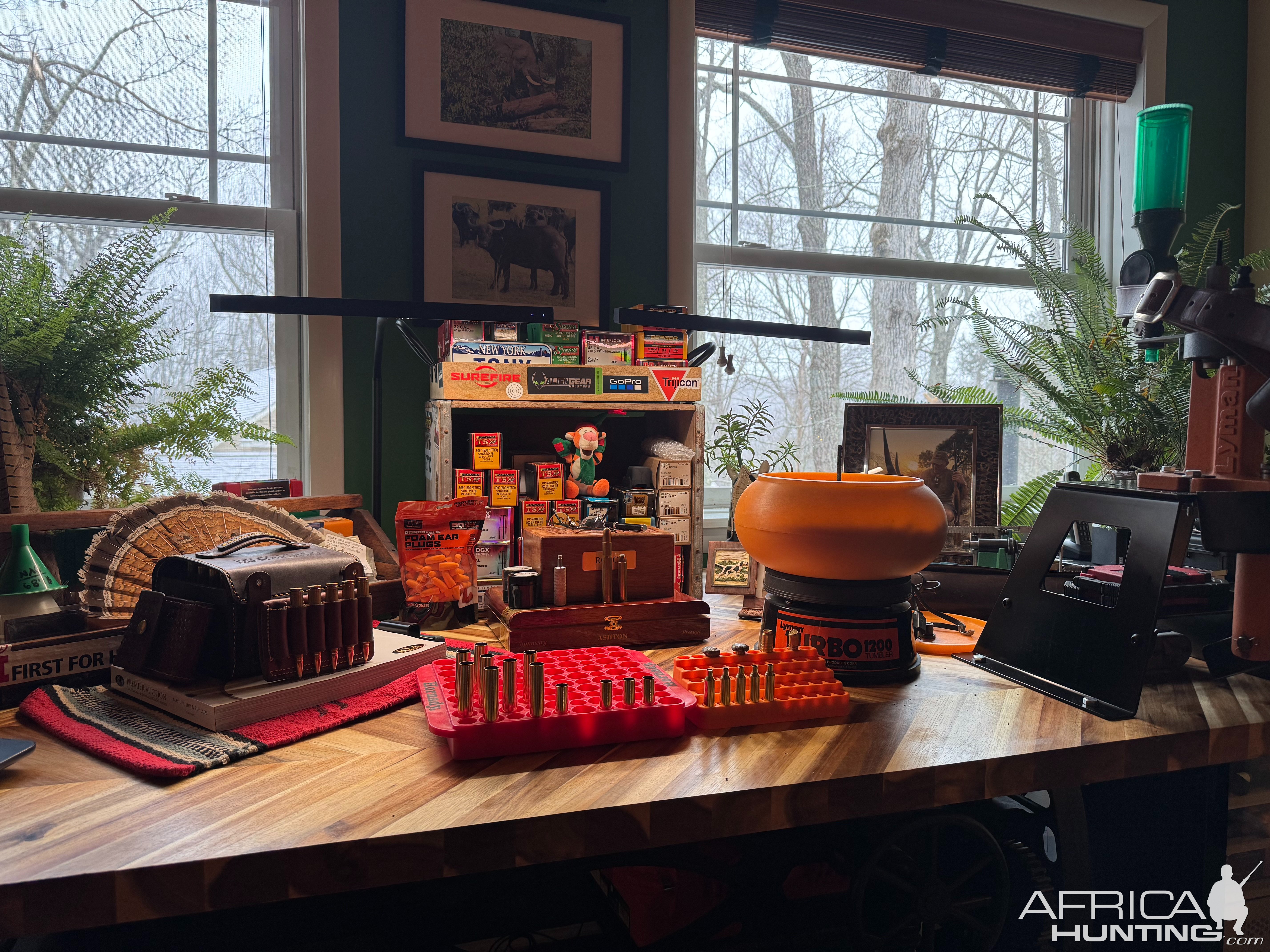 Ammunition Reloading Room