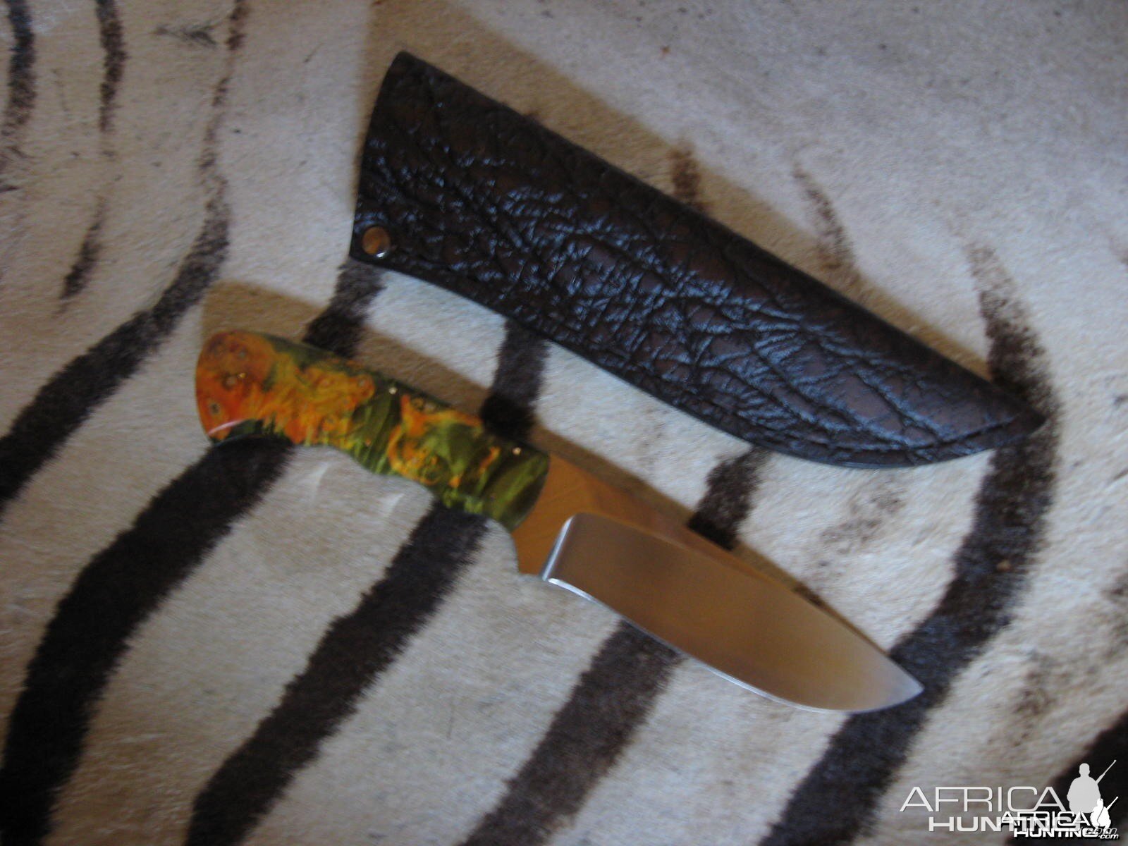 arno bernard hand made knife from africa