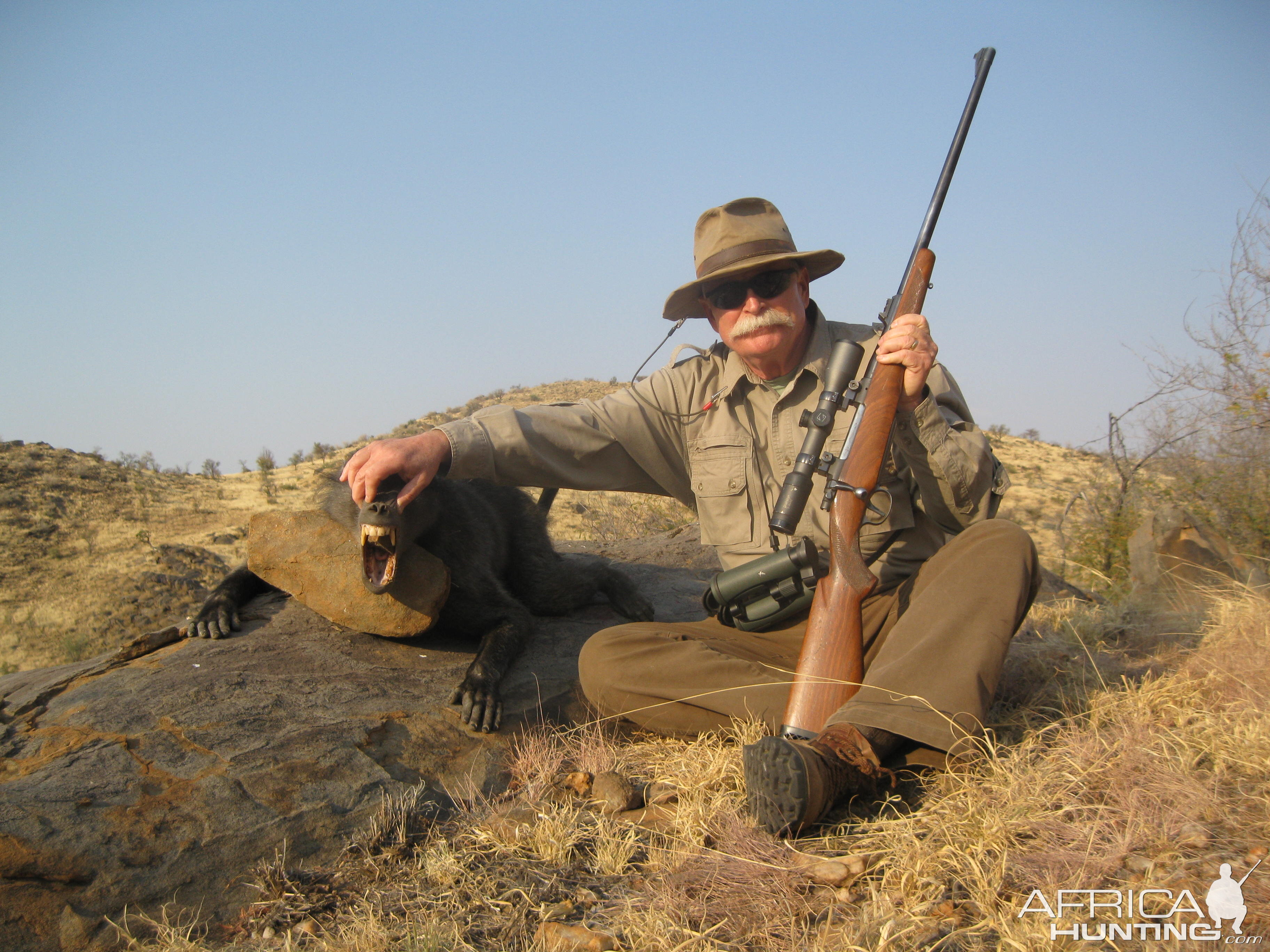 Baboon Hunt Namibia