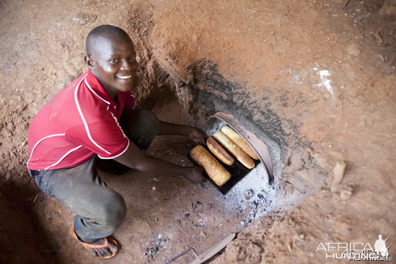 Baked bread oven...