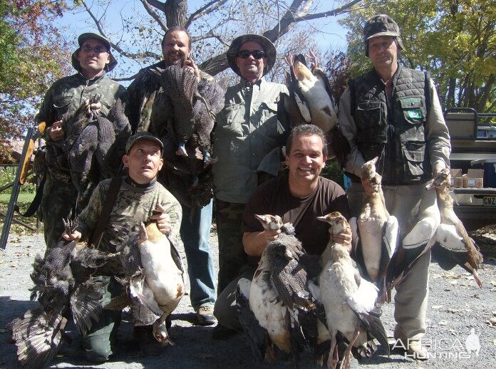 Bird hunting with Savanna Hunting Safaris