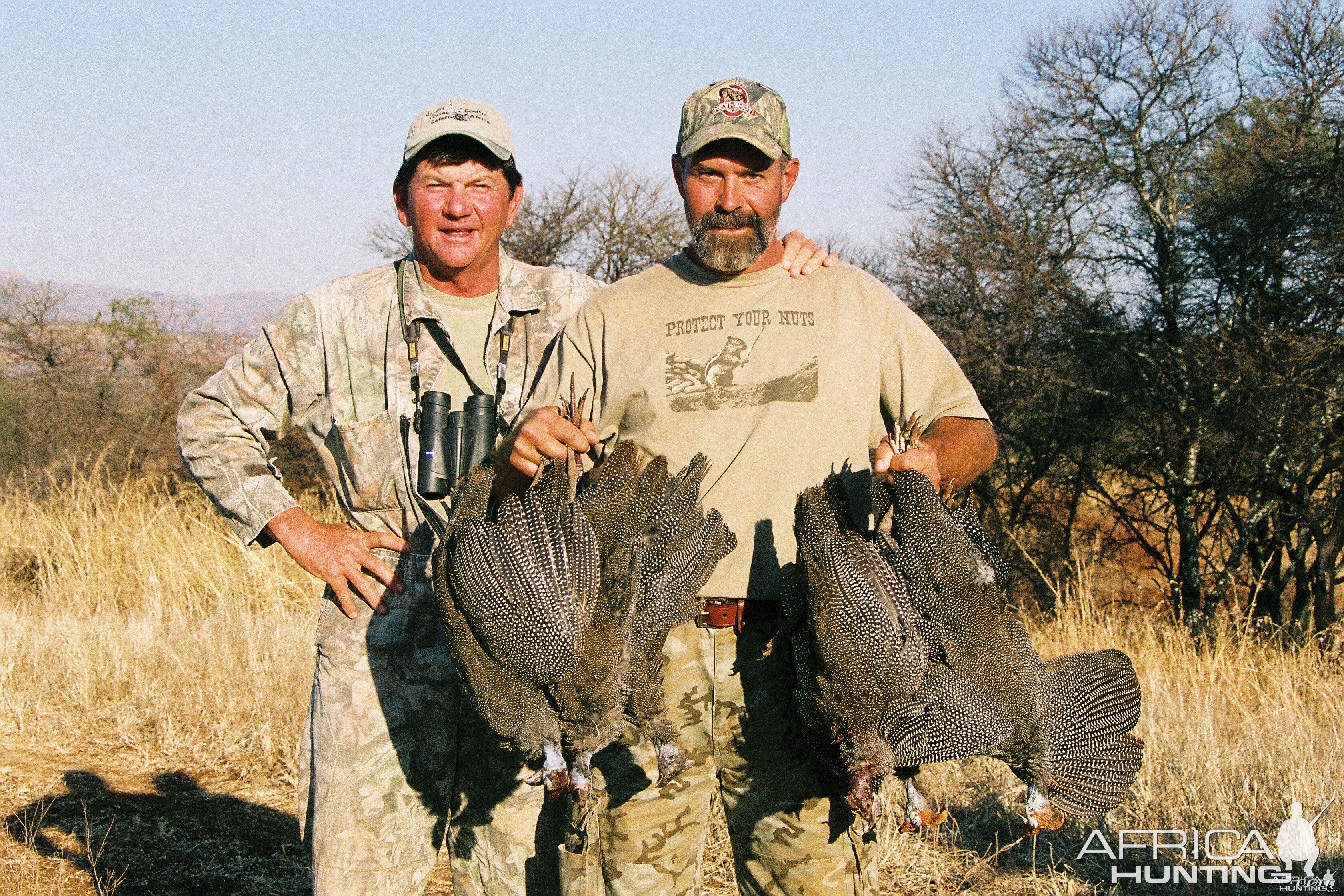 Bird Hunting with Wintershoek Johnny Vivier Safaris in SA