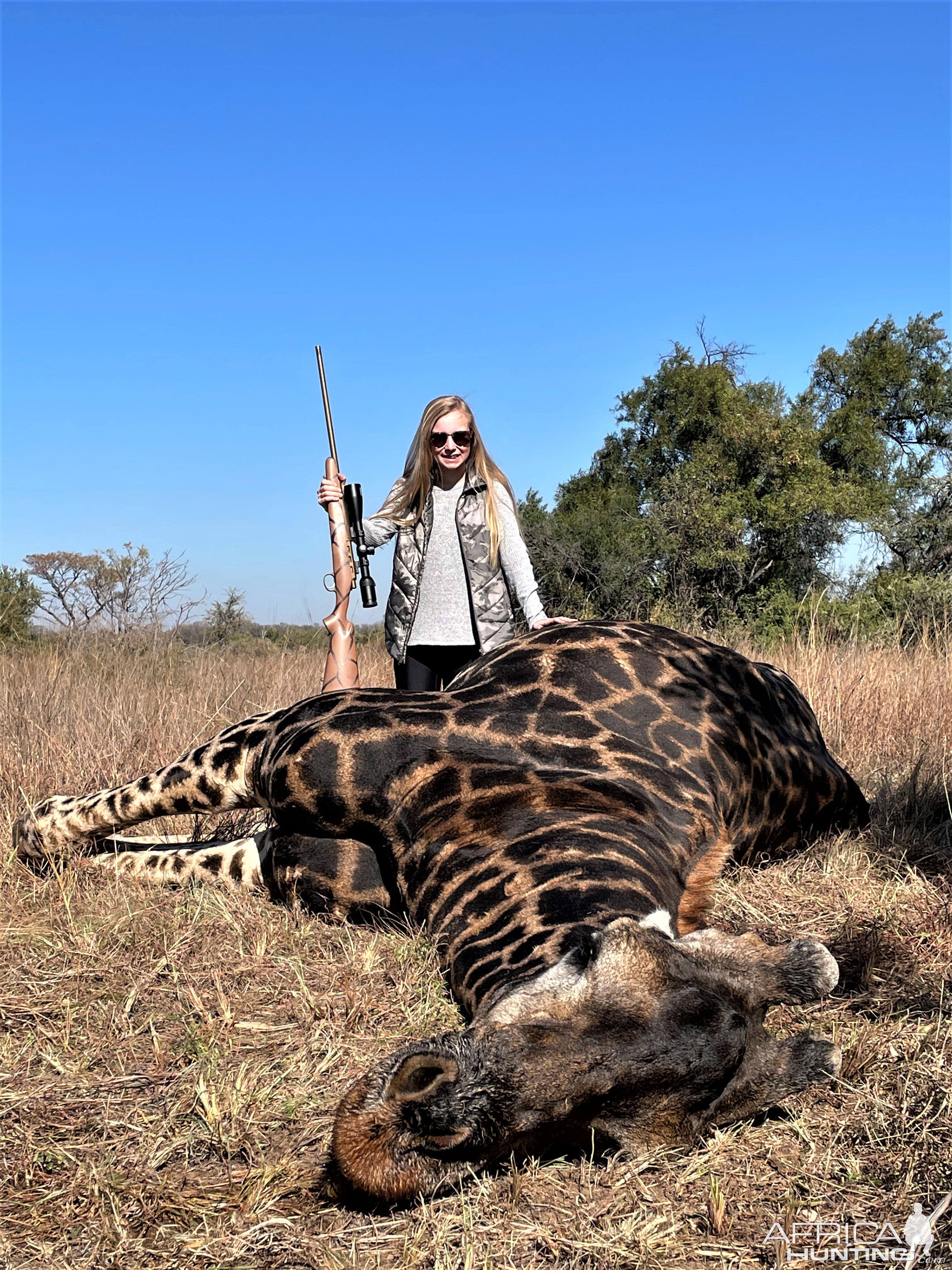 Black Giraffe Hunt South Africa