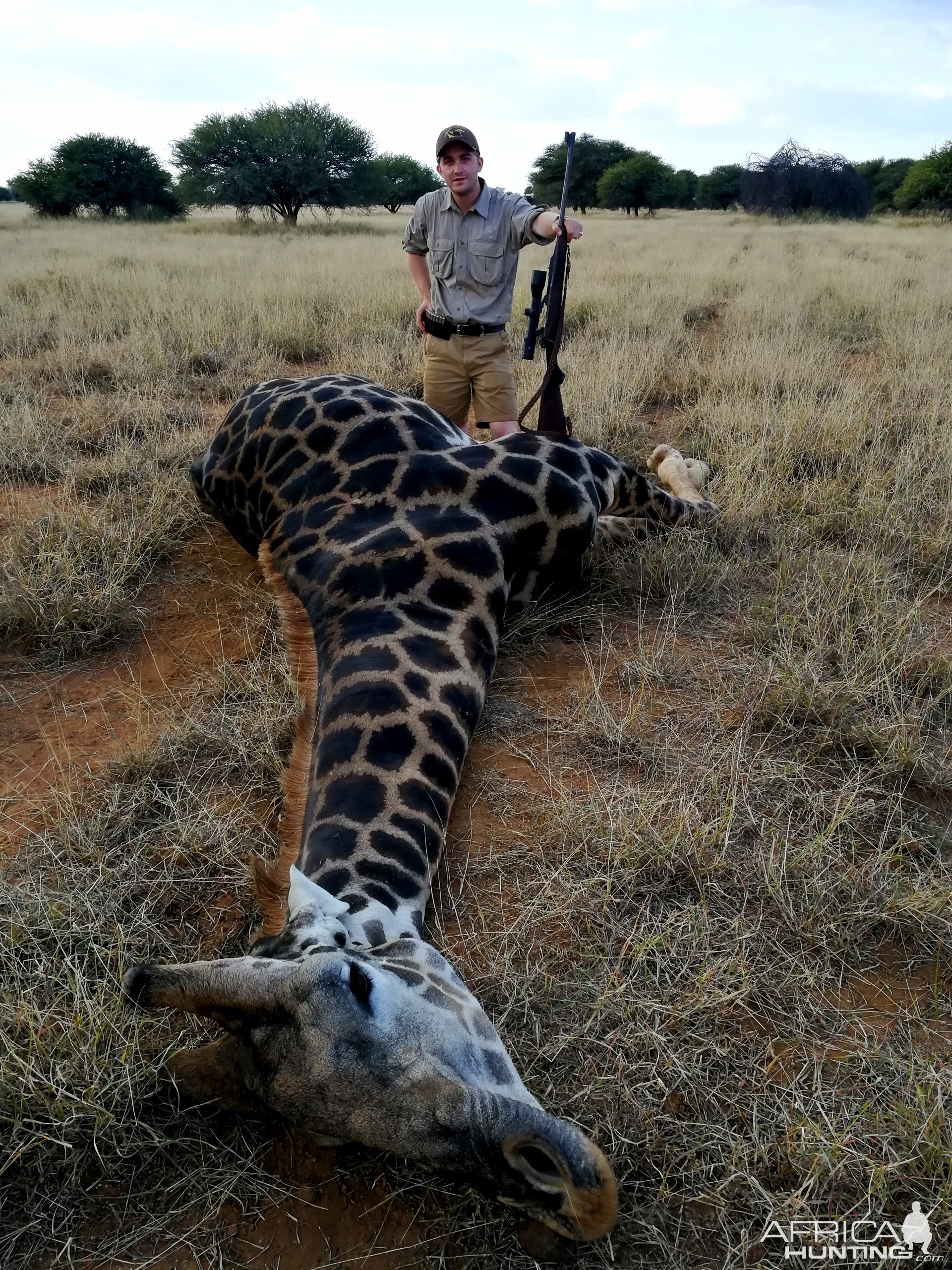 Black Giraffe Hunt South Africa