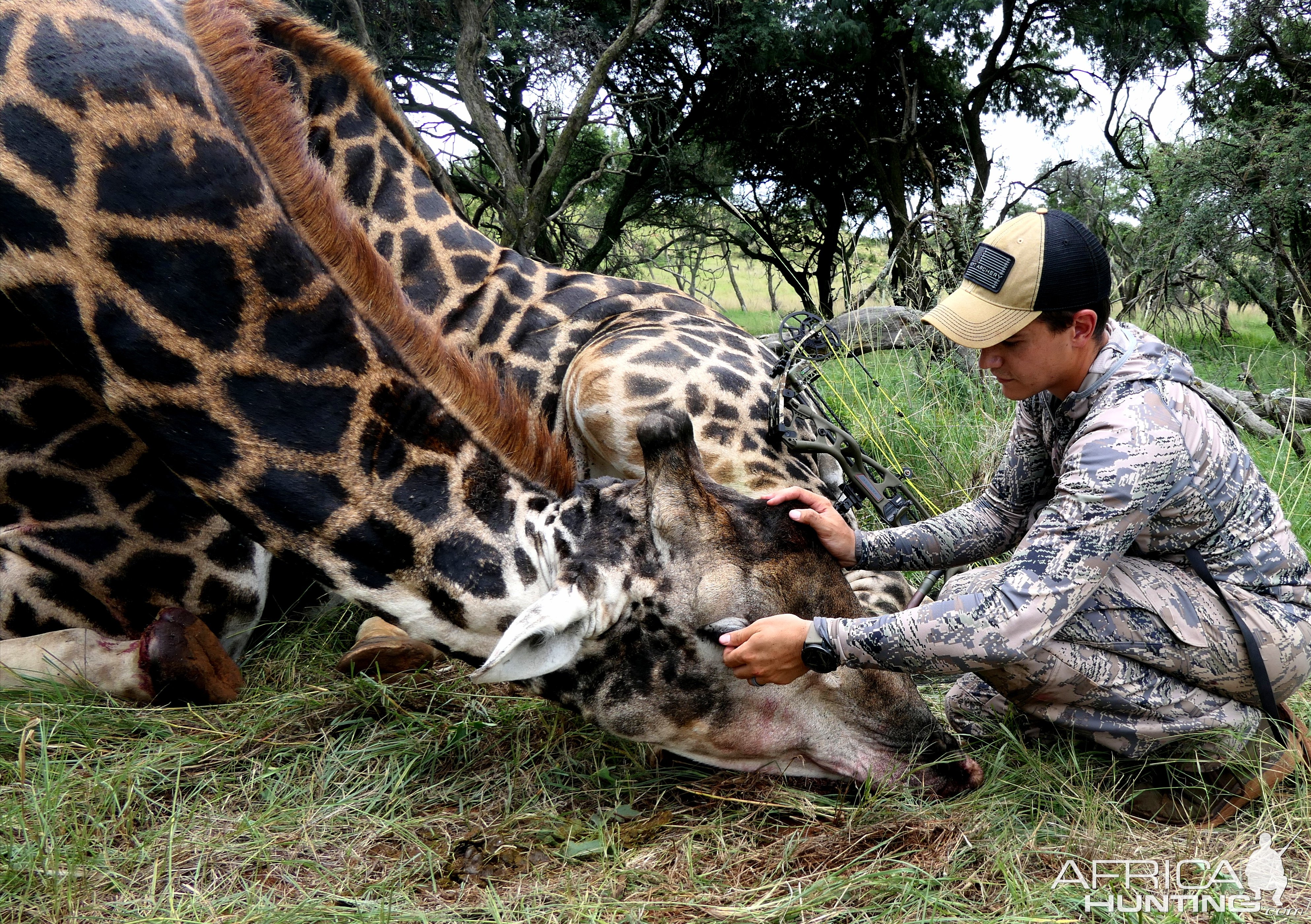 Black Giraffe Hunt South Africa