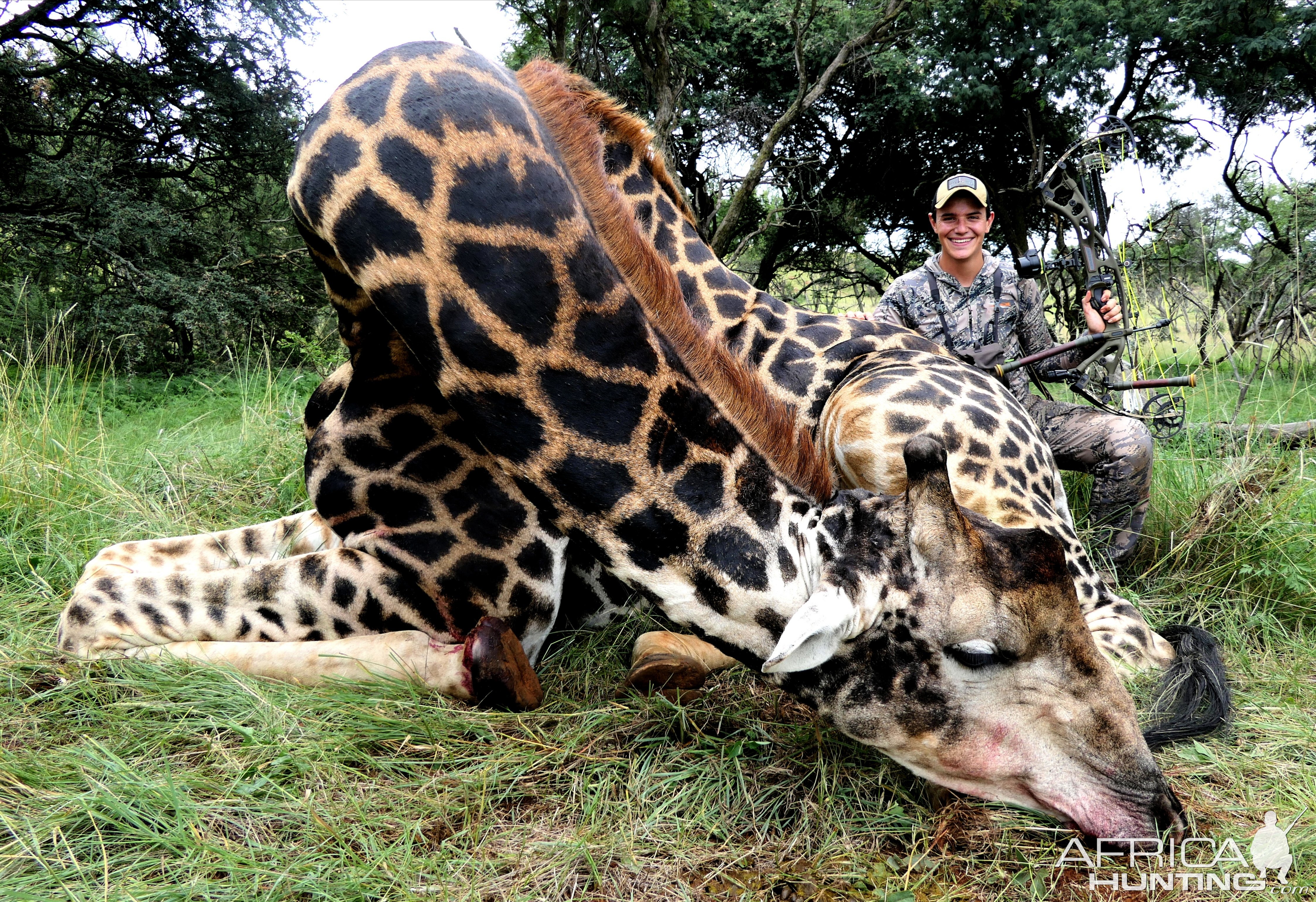 Black Giraffe Hunt South Africa