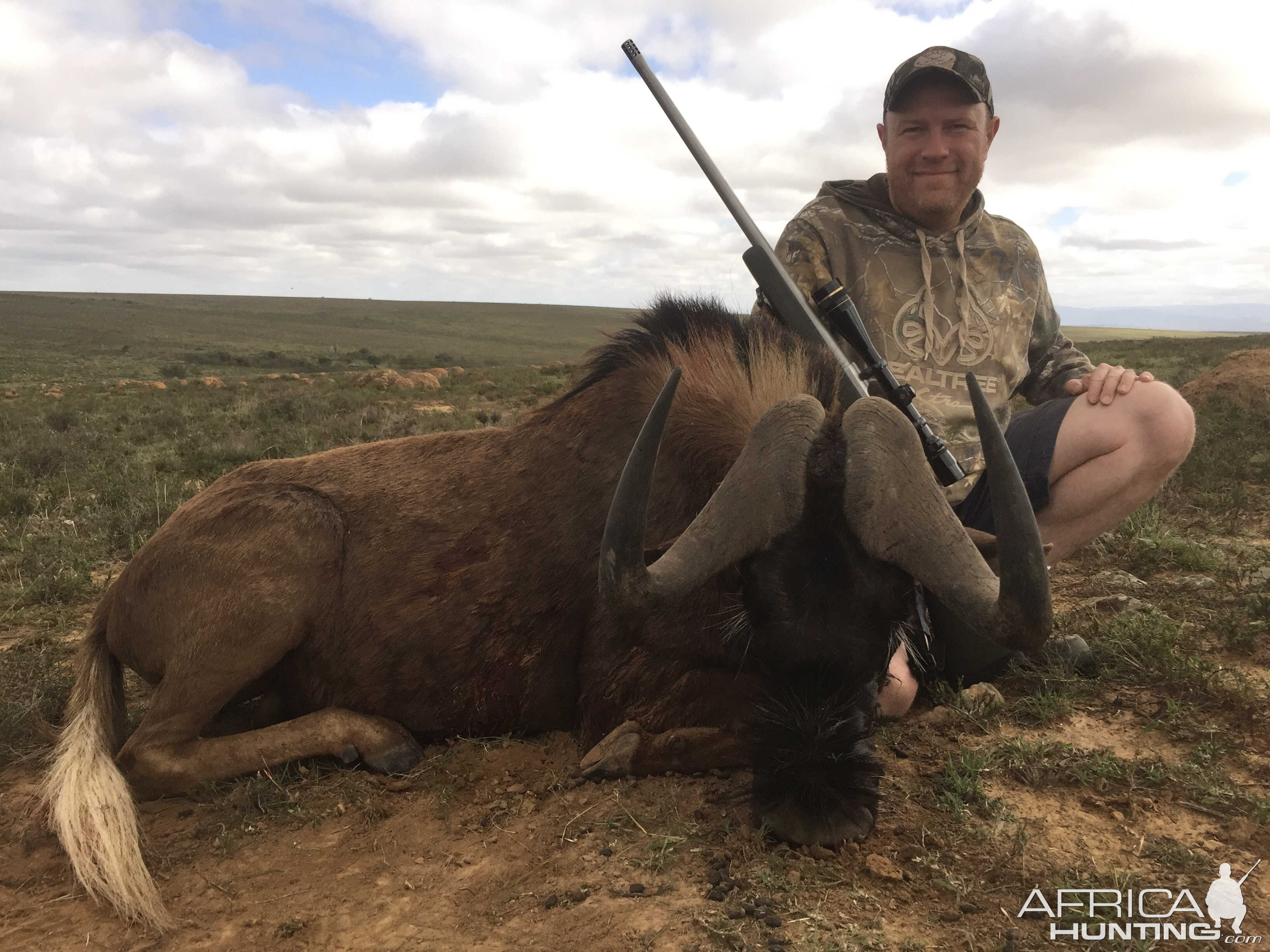 Black Wildebeest Hunt in South Africa