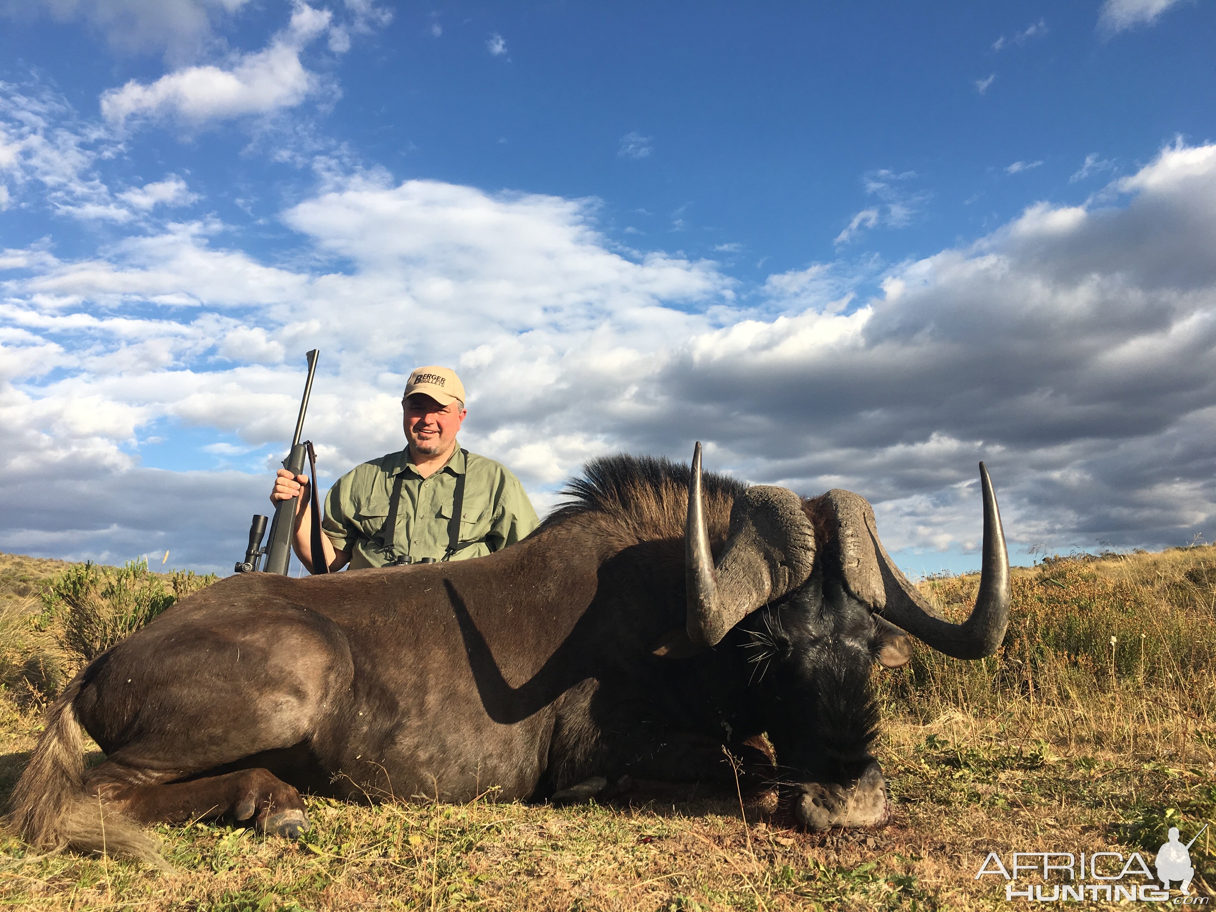 Black Wildebeest Hunt in South Africa