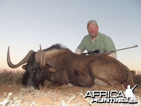 Black Wildebeest hunt with Wintershoek Johnny Vivier Safaris