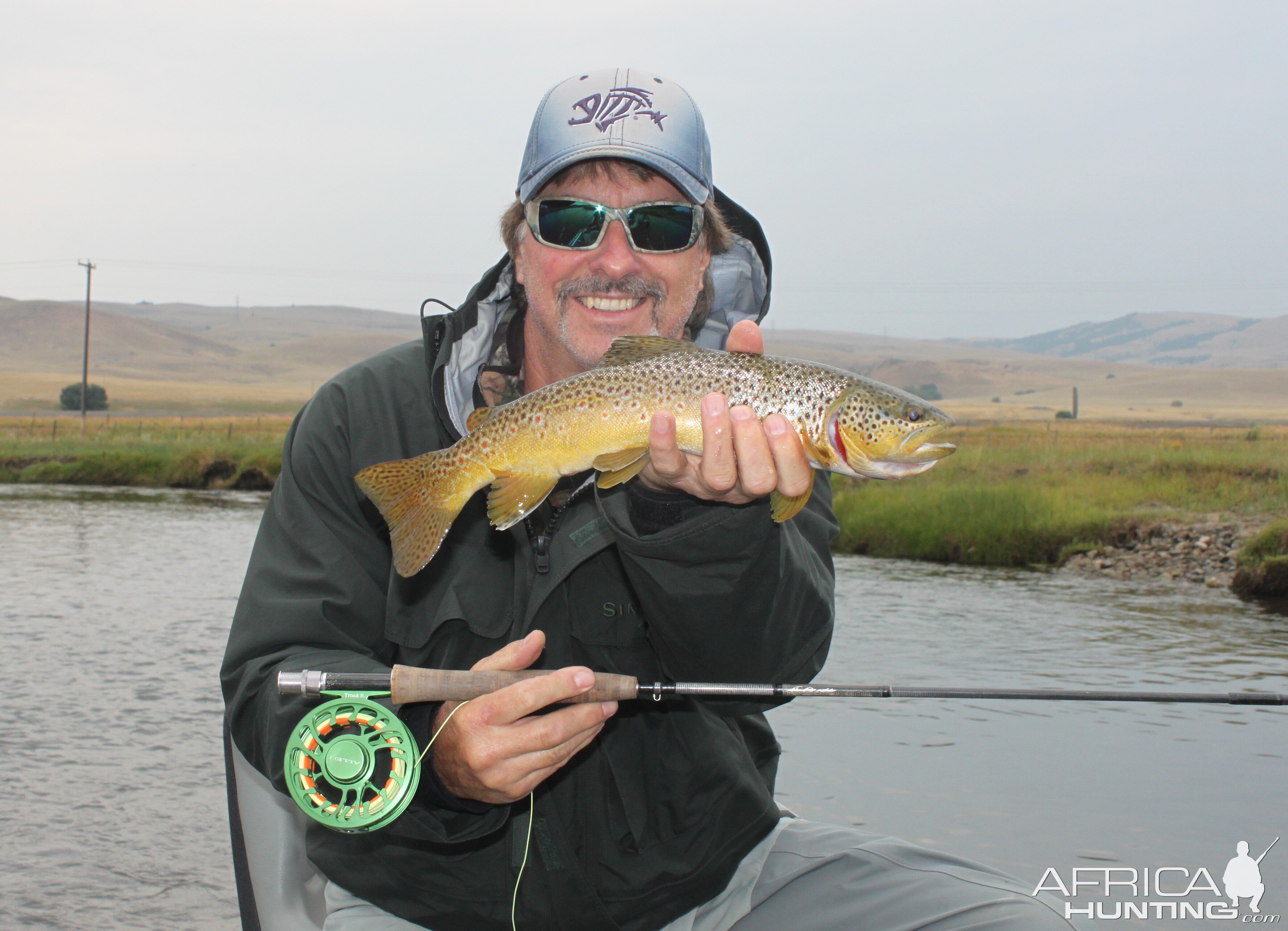 Blackfoot River Brown Trout Fishing Western Montana