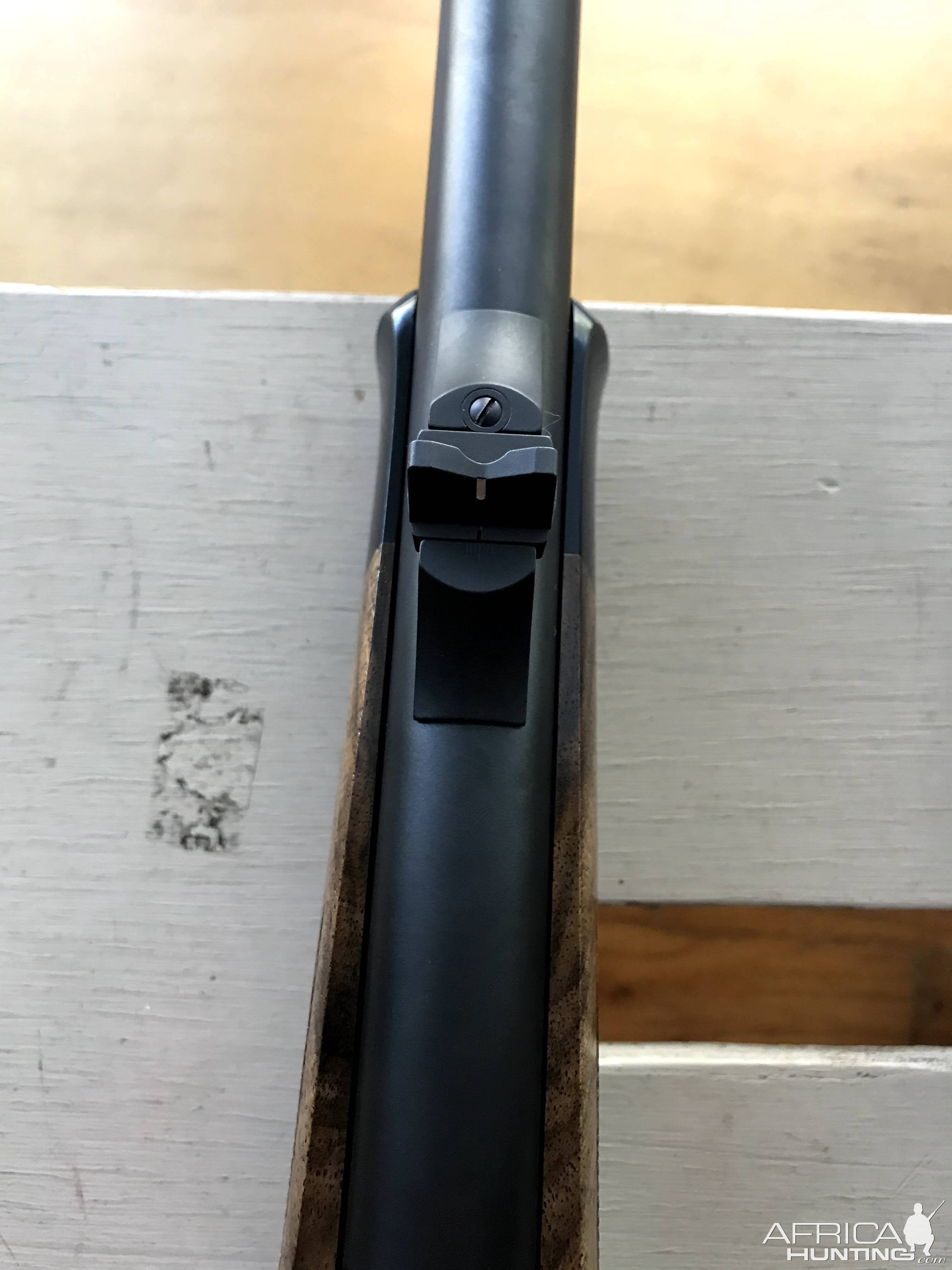 Blaser R8 Intuition with 22mm channel and 22mm barrel