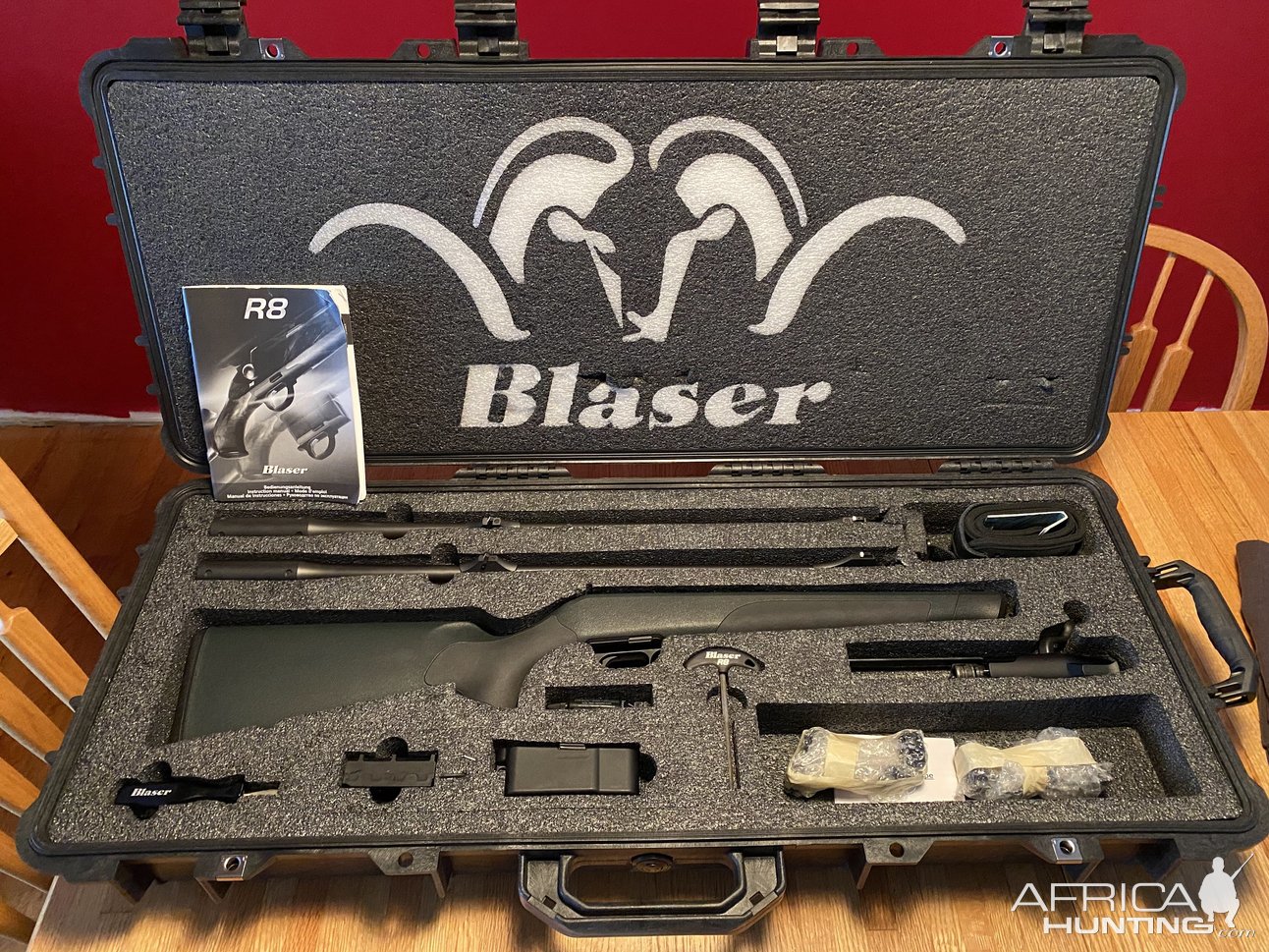 Blaser R8 Rifle With 2 Barrels