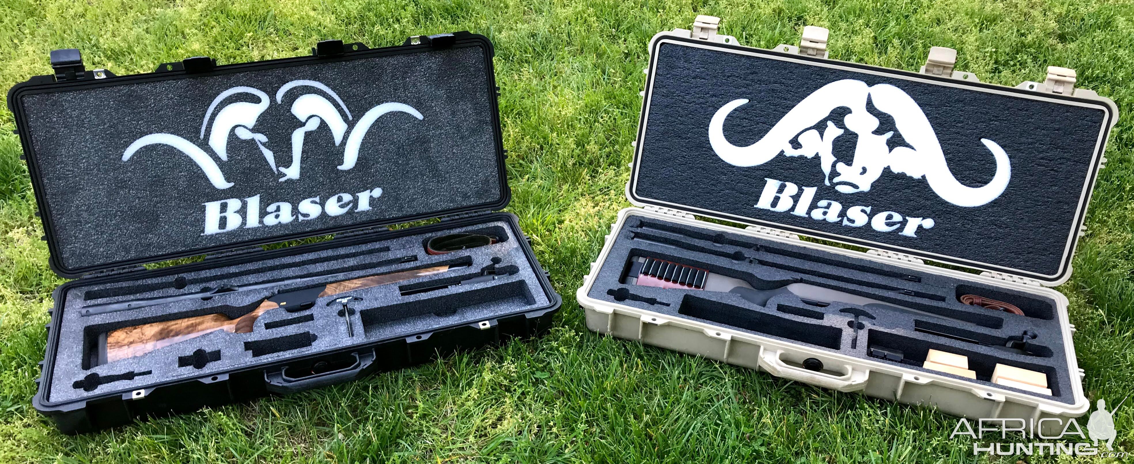 Blaser Rifles in Pelican Cases