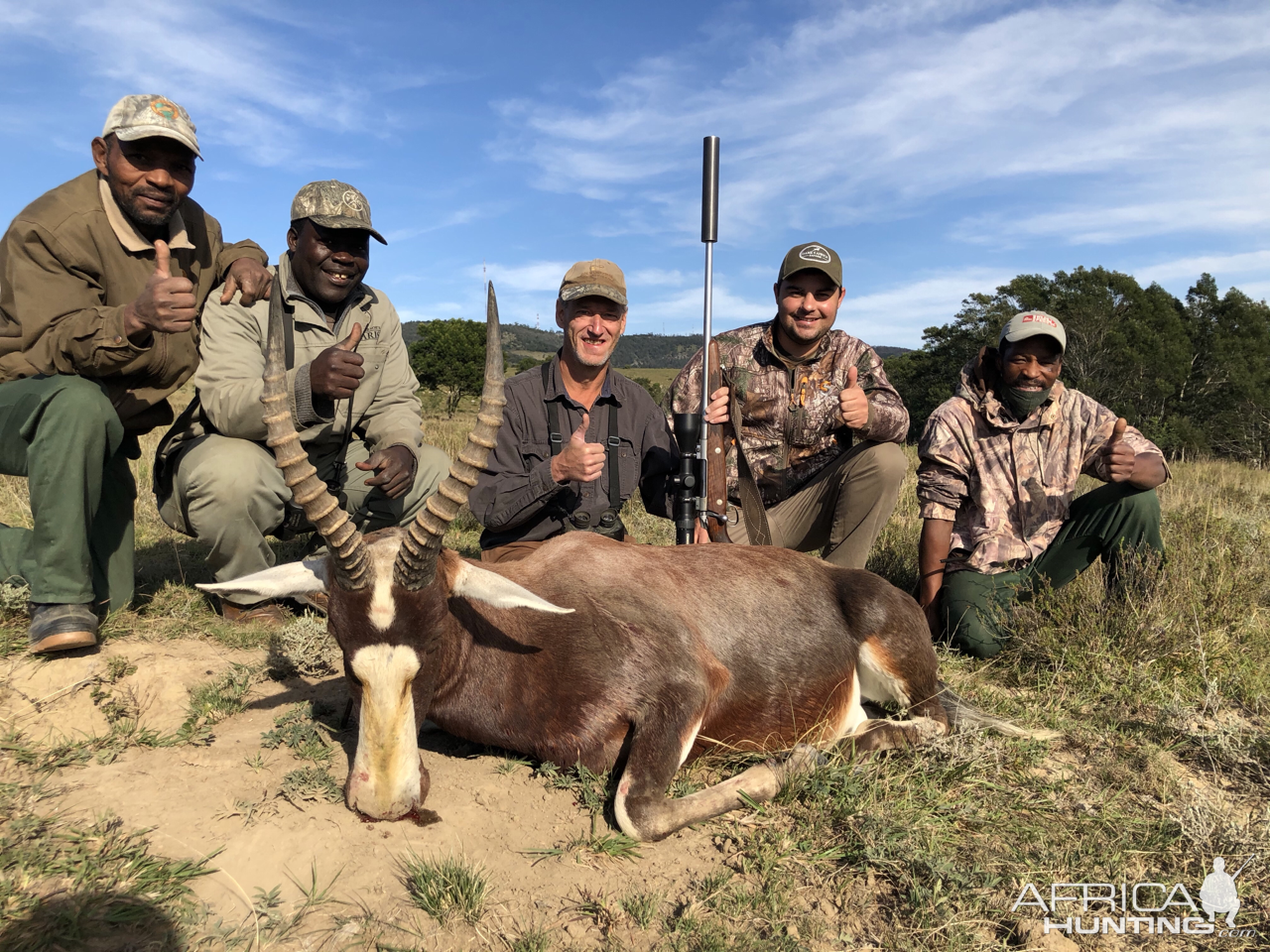 Blesbok Hunt  Eastern Cape South Africa