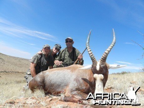 Blesbok hunt with Wintershoek Johnny Vivier Safaris