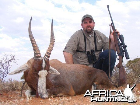 Blesbok hunt with Wintershoek Johnny Vivier Safaris