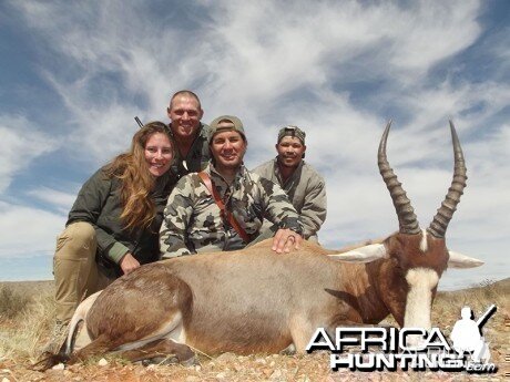 Blesbok hunt with Wintershoek Johnny Vivier Safaris