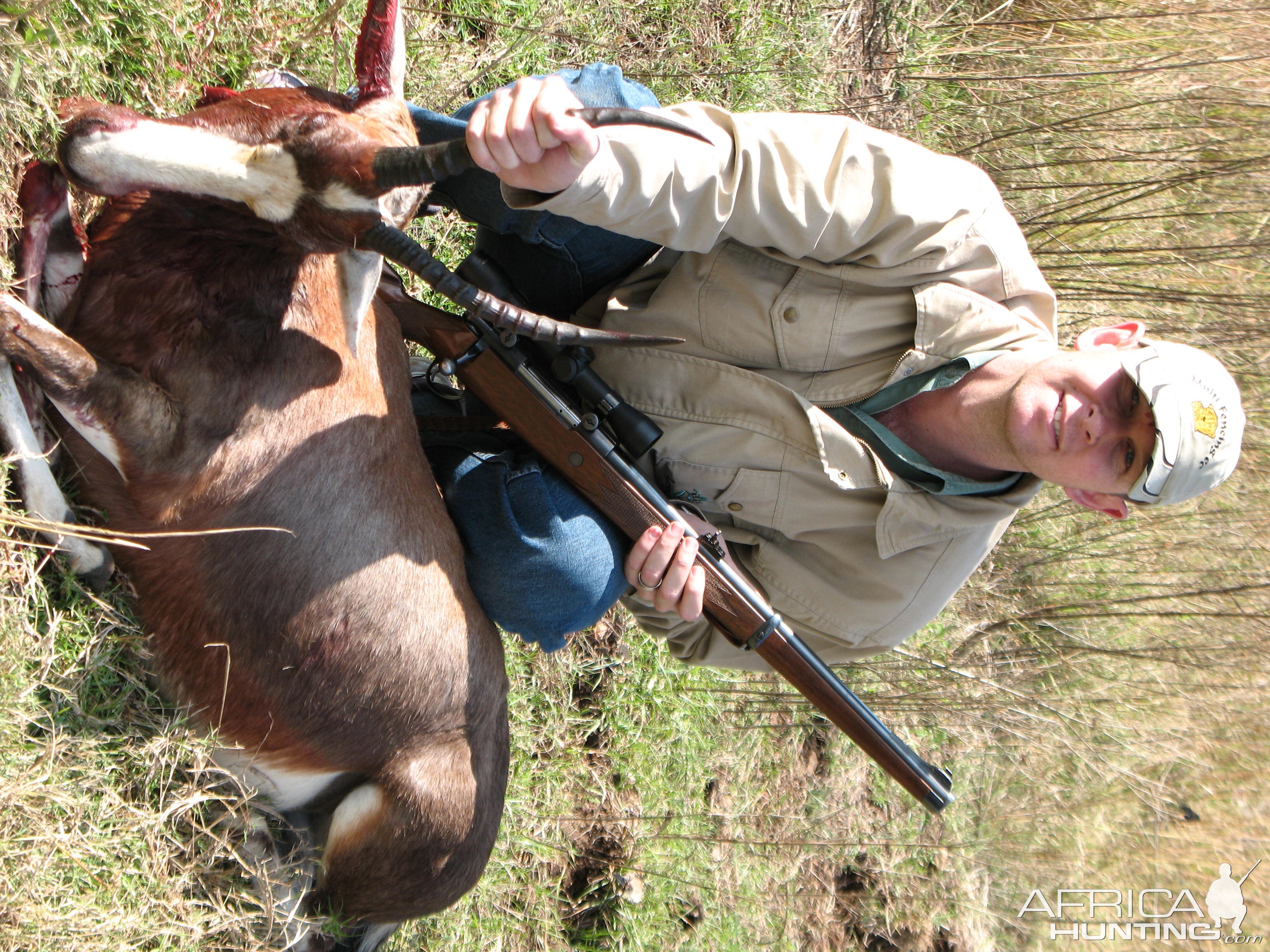 Blesbuck taken at close range in the mountains!