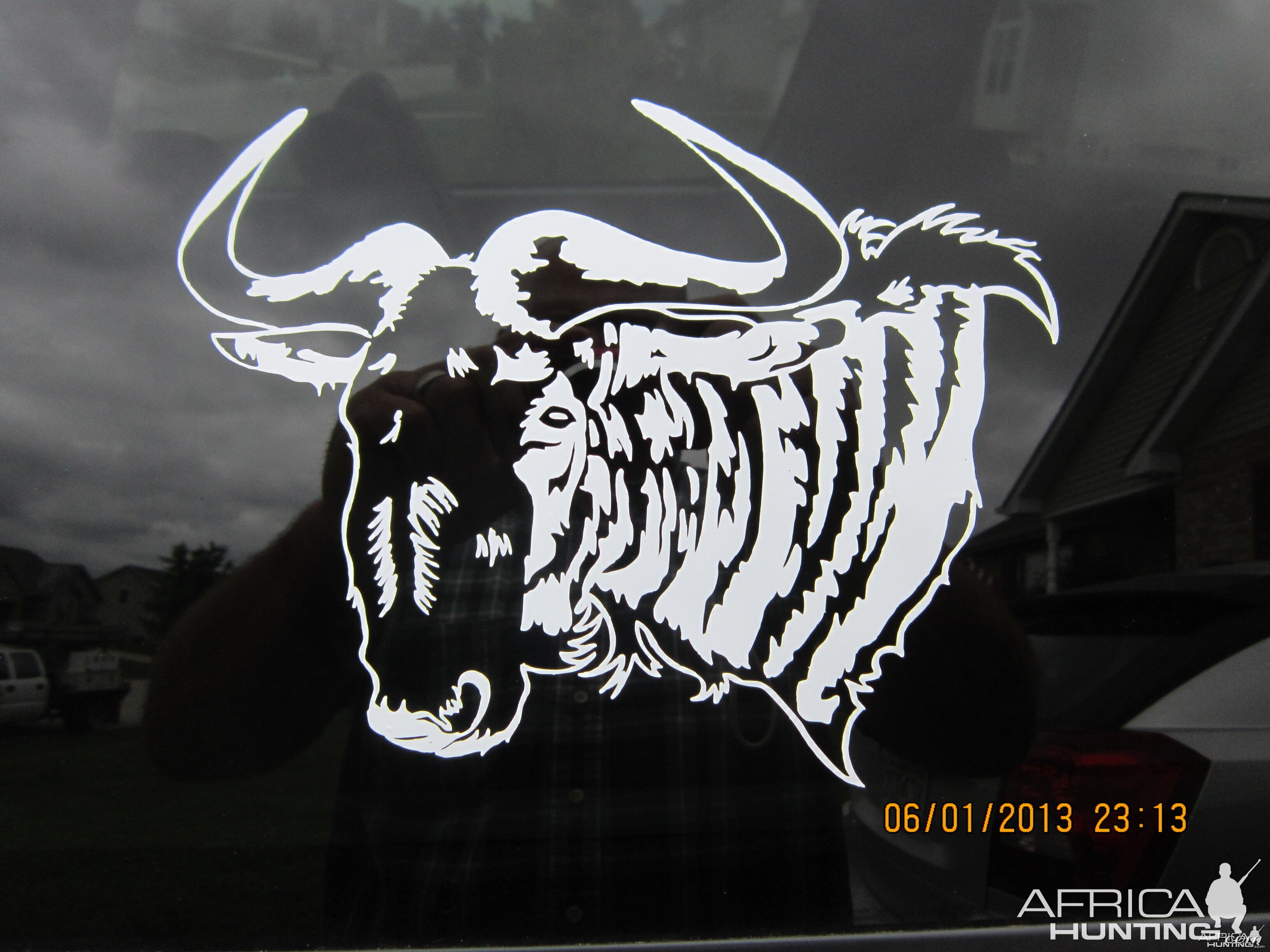 Blue Wildebeest Decal Stickers