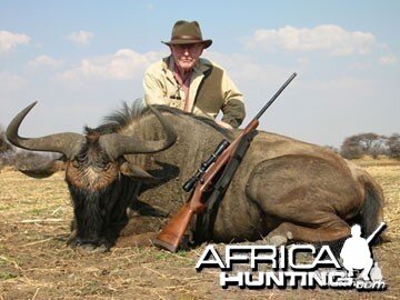 Blue Wildebeest Hunting in Namibia