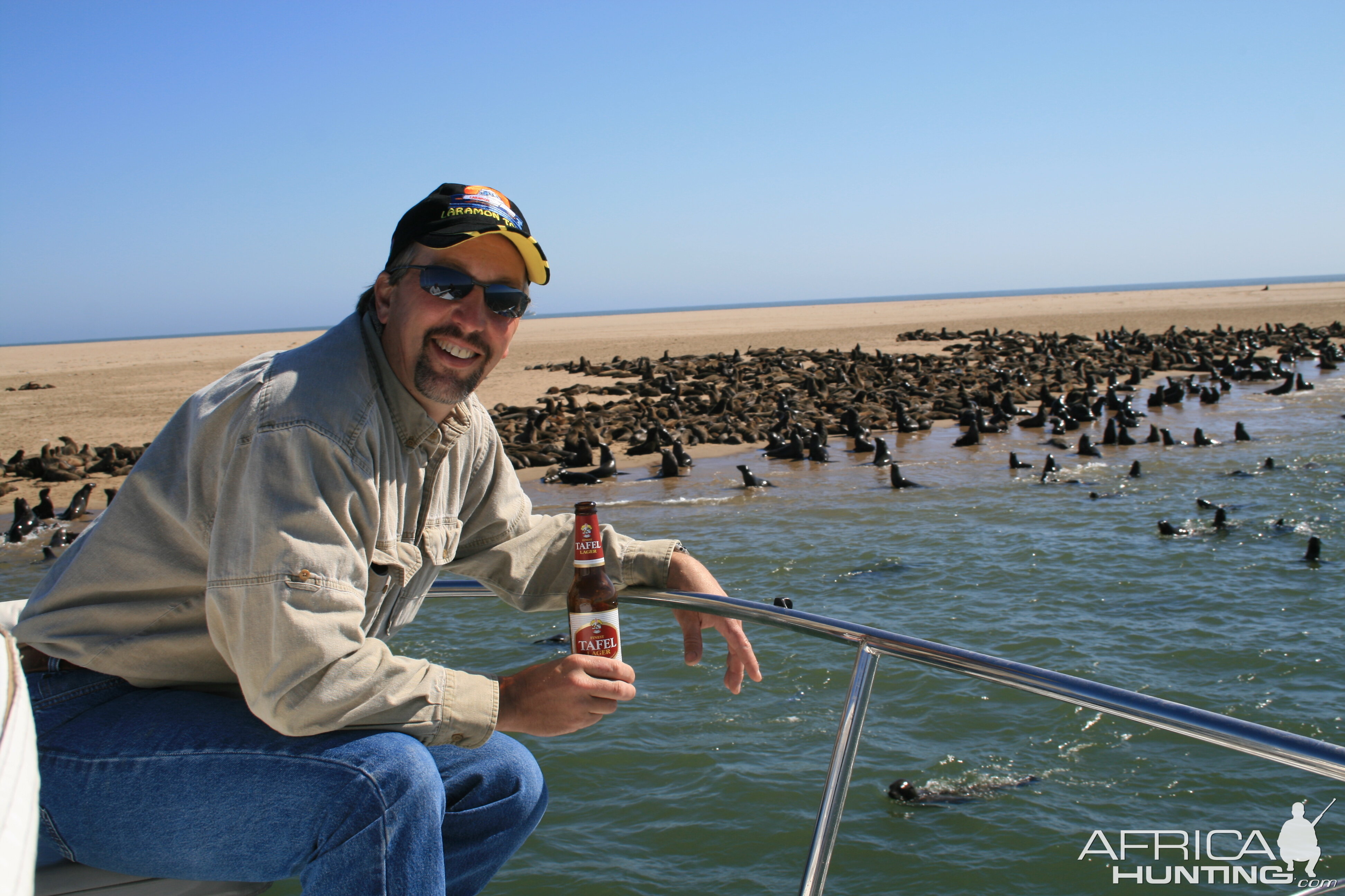 Boat excursion out of Walvis Bay Namibia