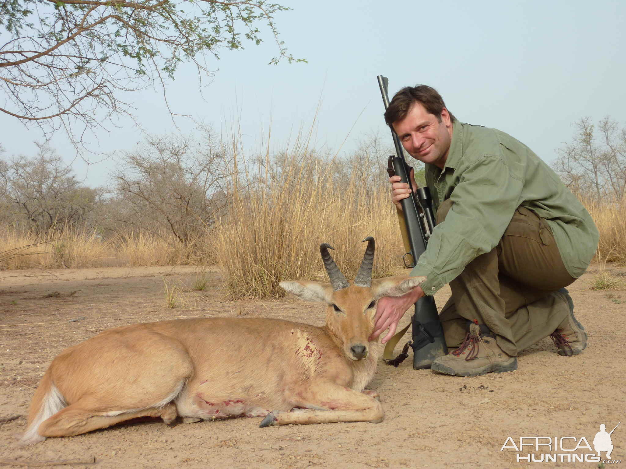 Bohor/Nagor Reedbuck hunted in Benin with Club Faune