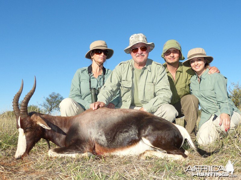 Bontebok hunt with Wintershoek Johnny Vivier Safaris