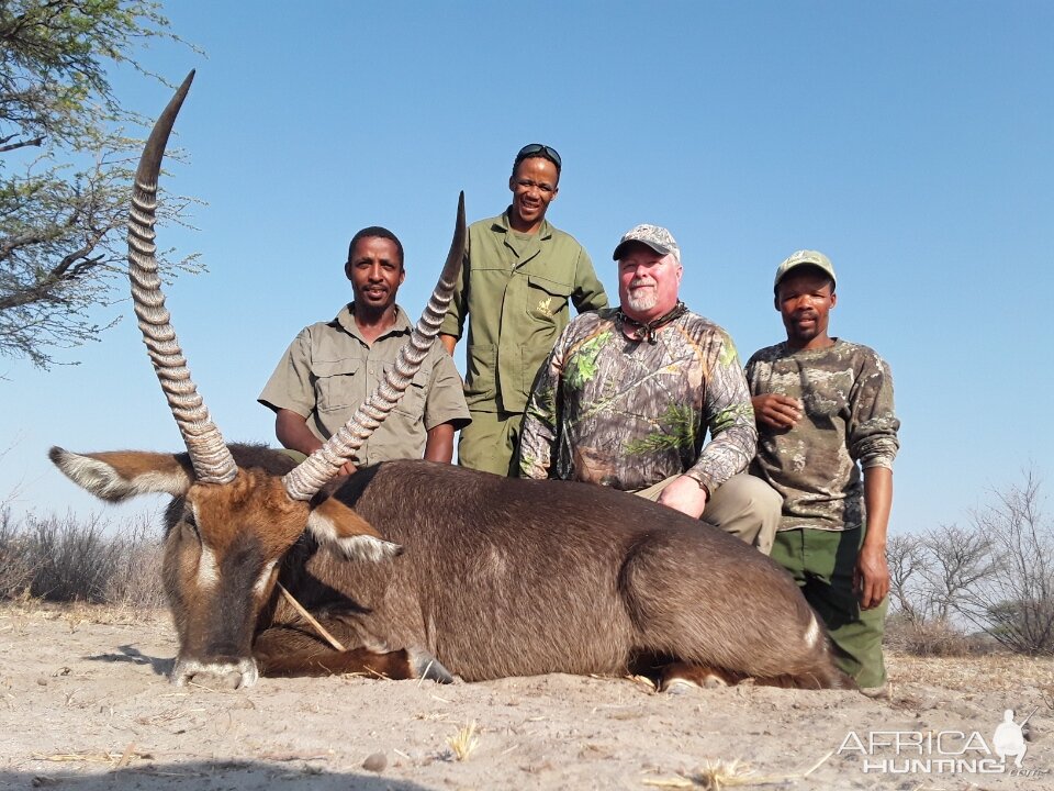 Botswana Hunt Waterbuck