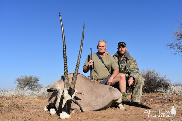 Botswana Hunting Gemsbok