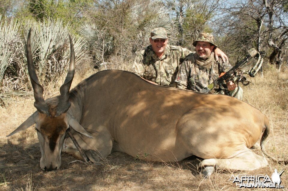 Bow hunt at Baobab Game Ranch Namibia