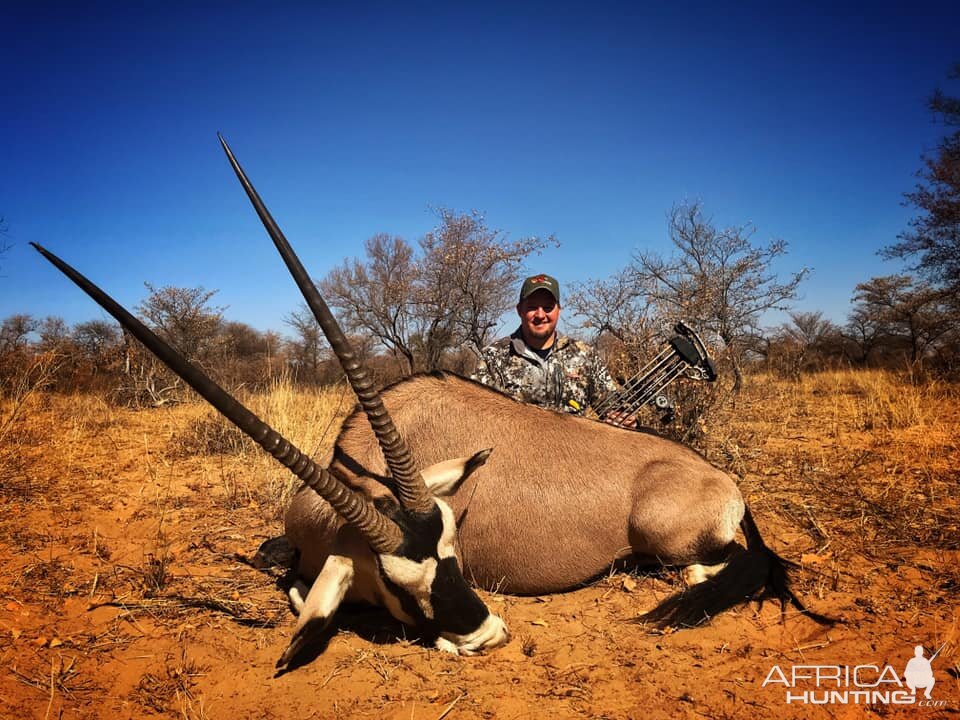 Bow Hunt Gemsbok in South Africa