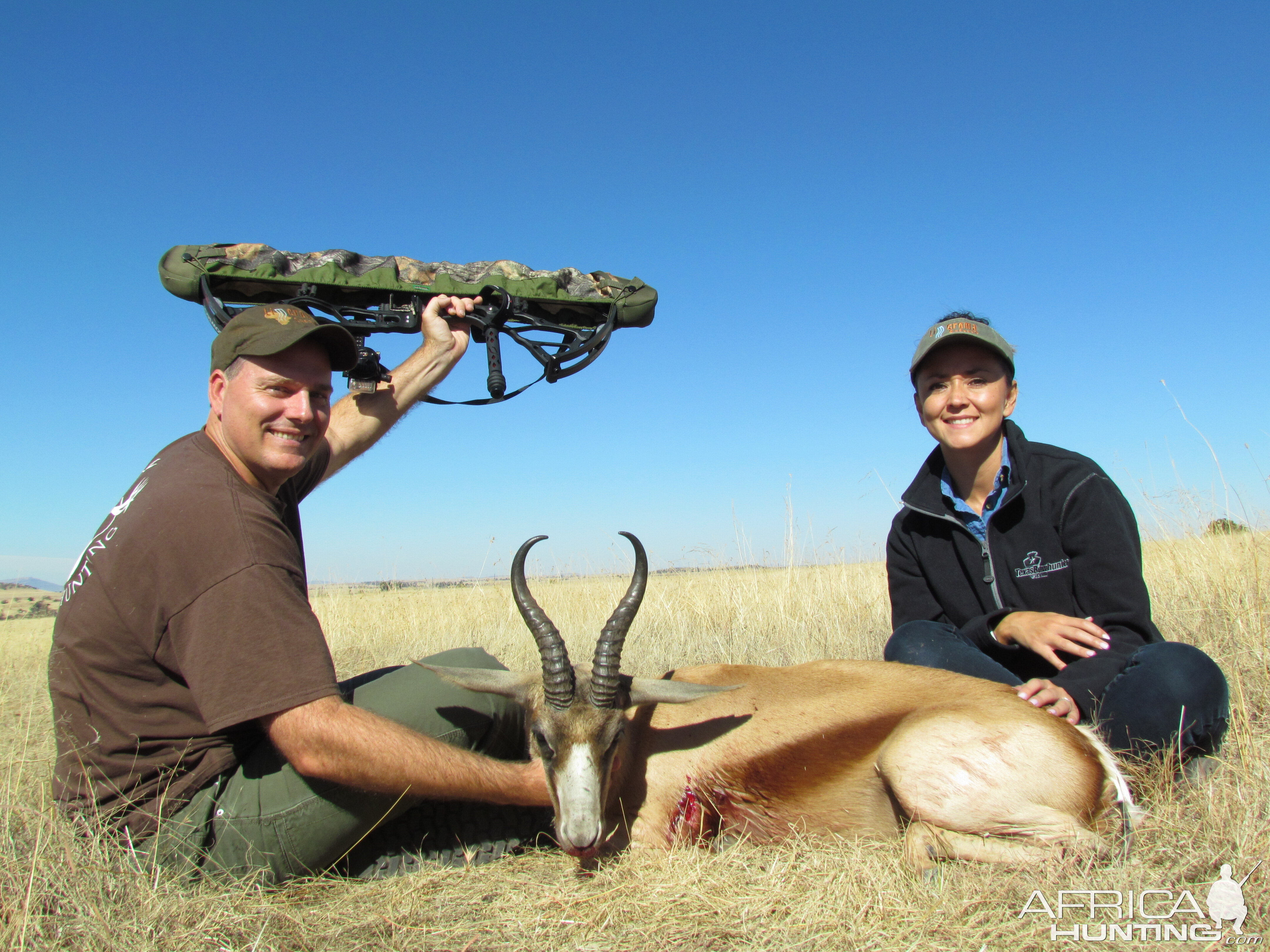 Bow Hunting Copper Springbok in South Africa