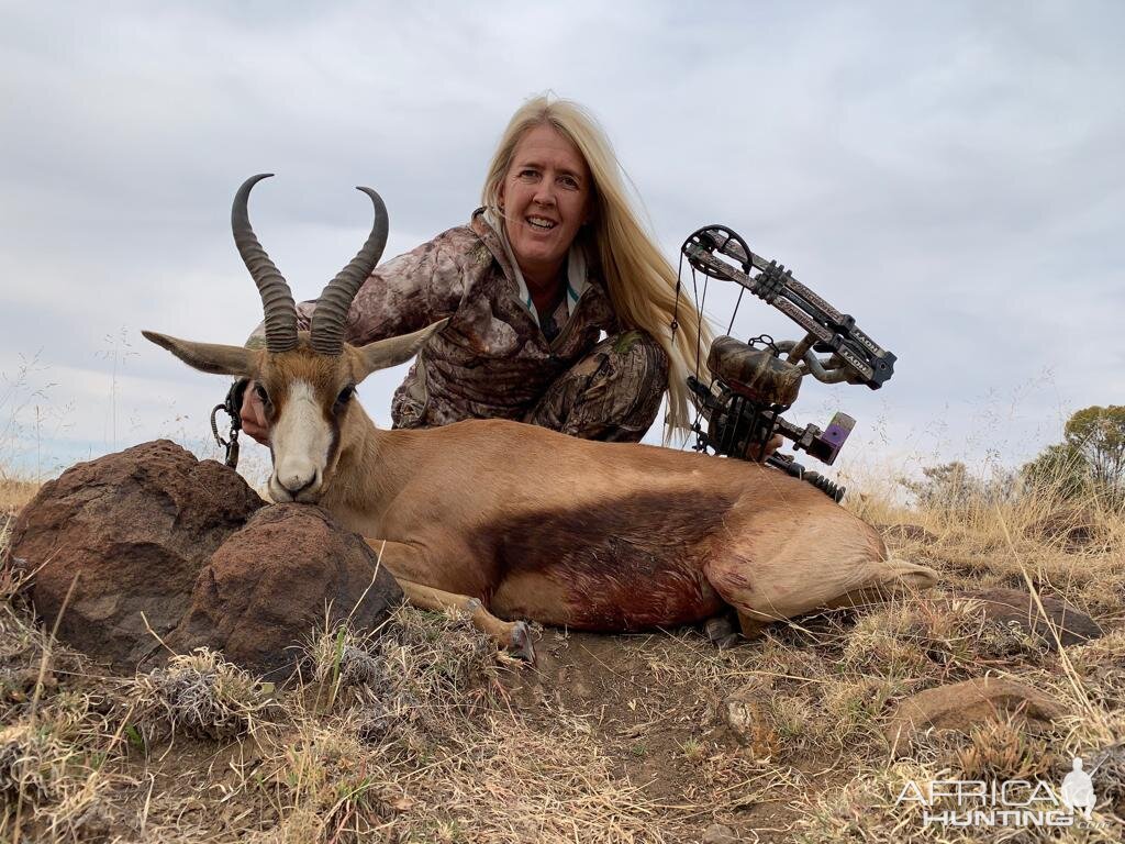 Bow Hunting Copper Springbok in South Africa