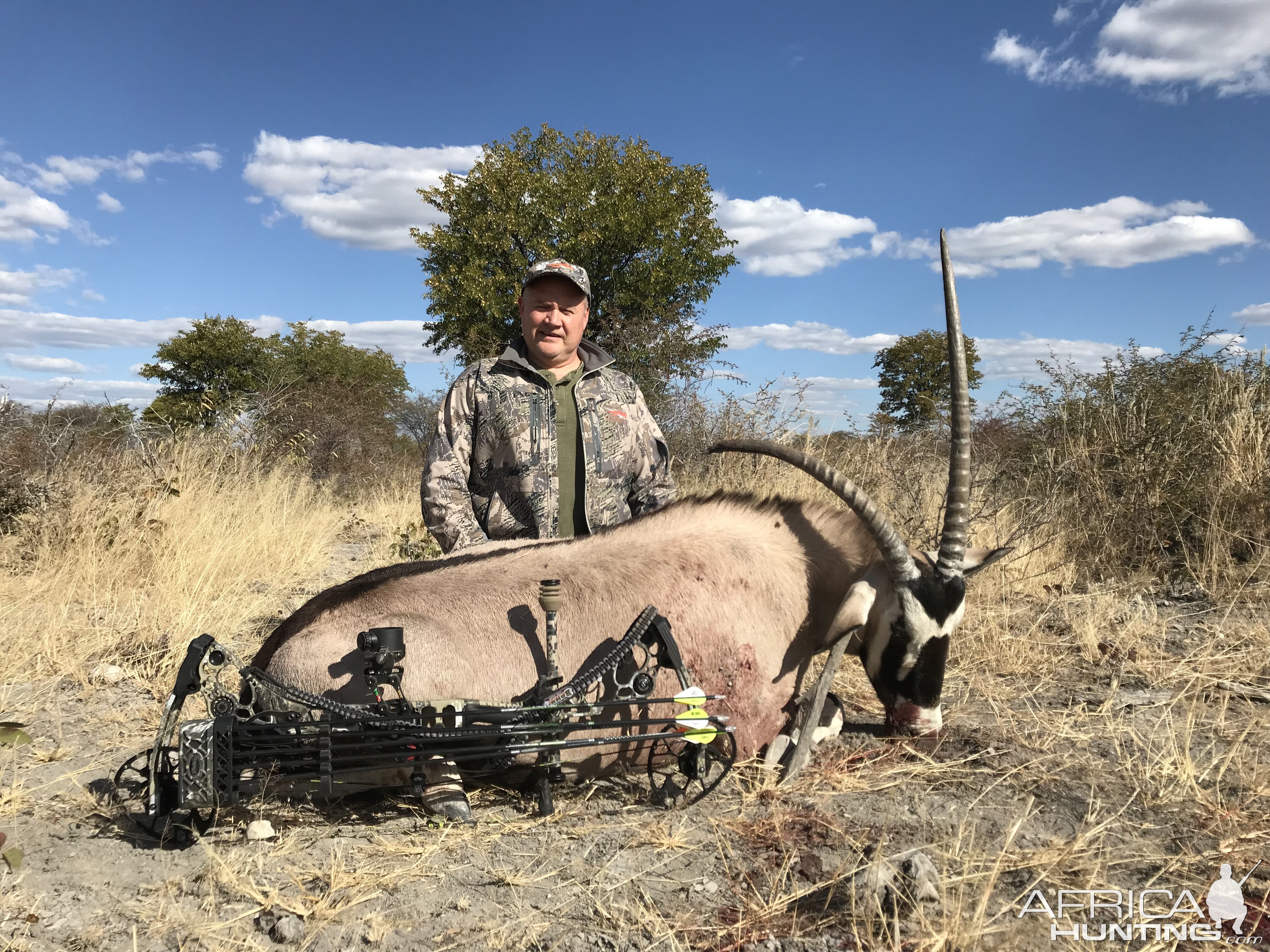 Bow Hunting Gemsbok in Namibia